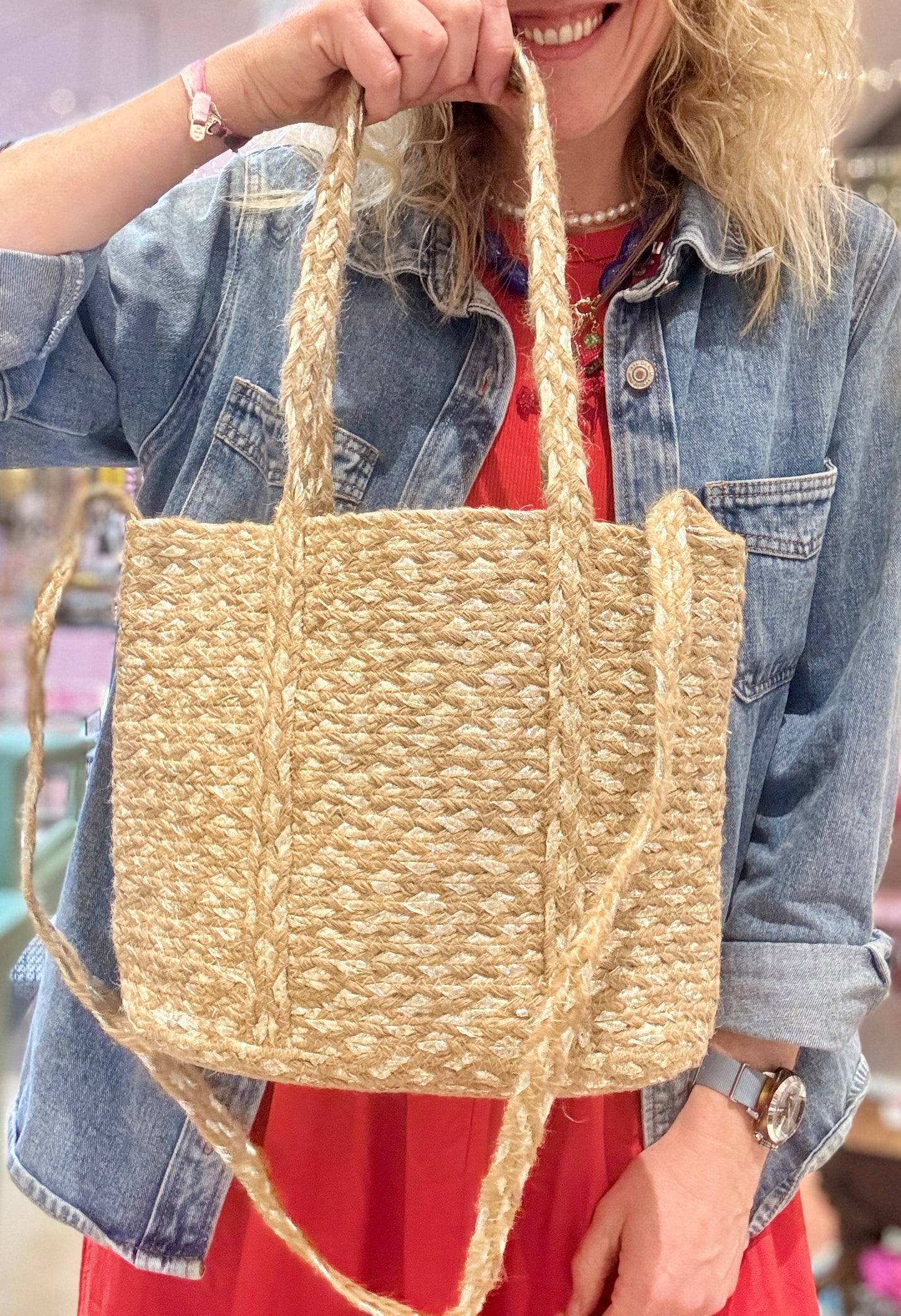 Panier Playa silver