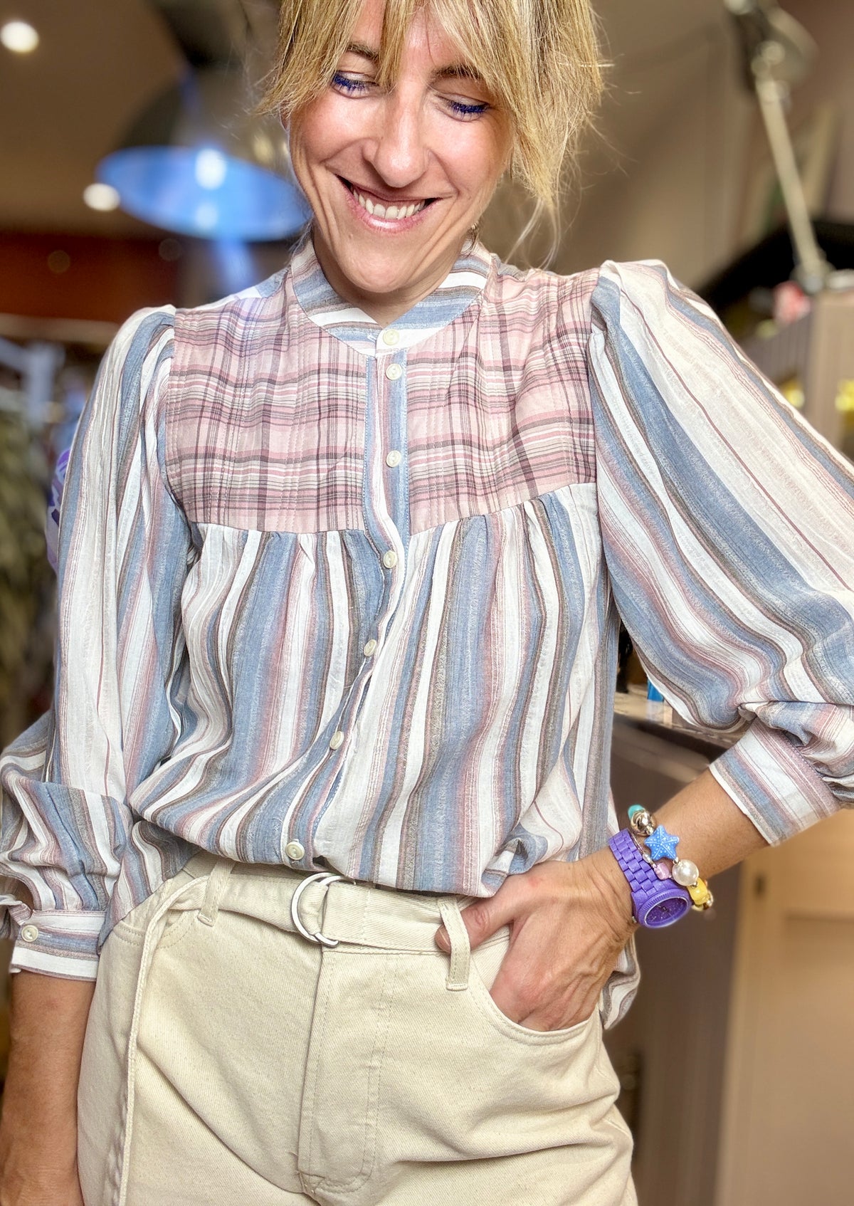 Chemise Nolan rayée