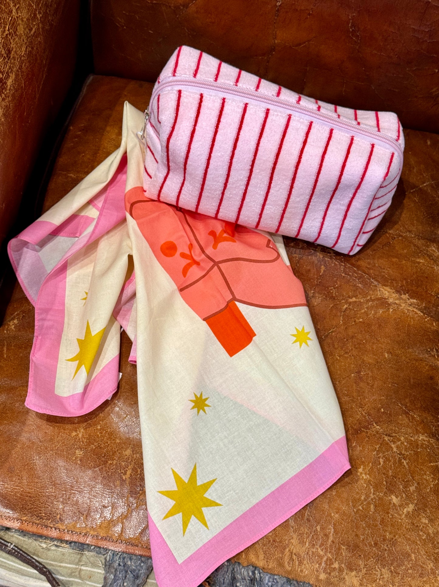Pochette Bob rose