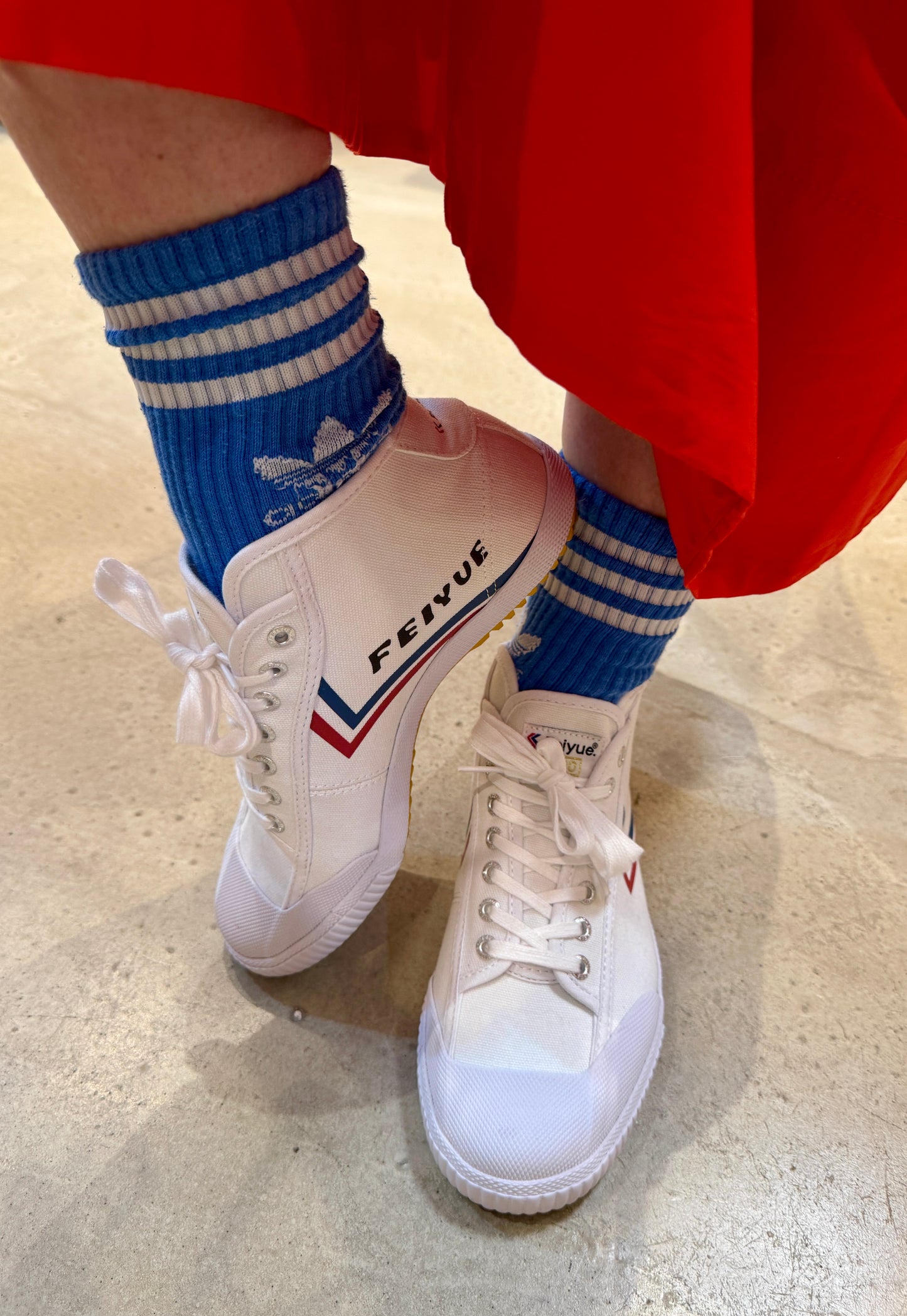 Feiyue Lo Mid blanches