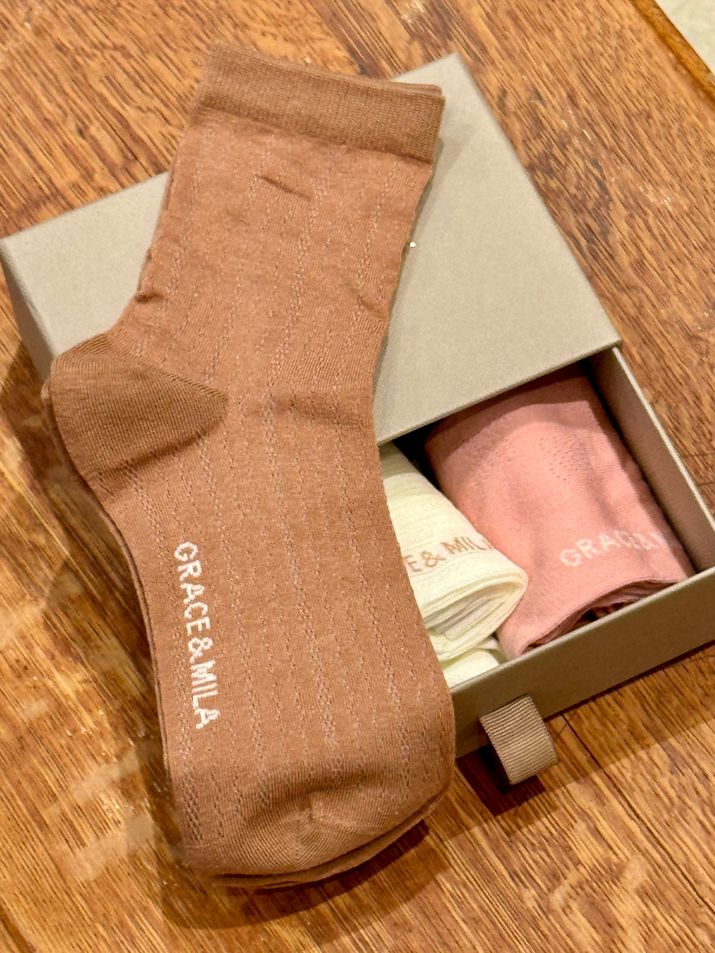 Boite 3 chaussettes
