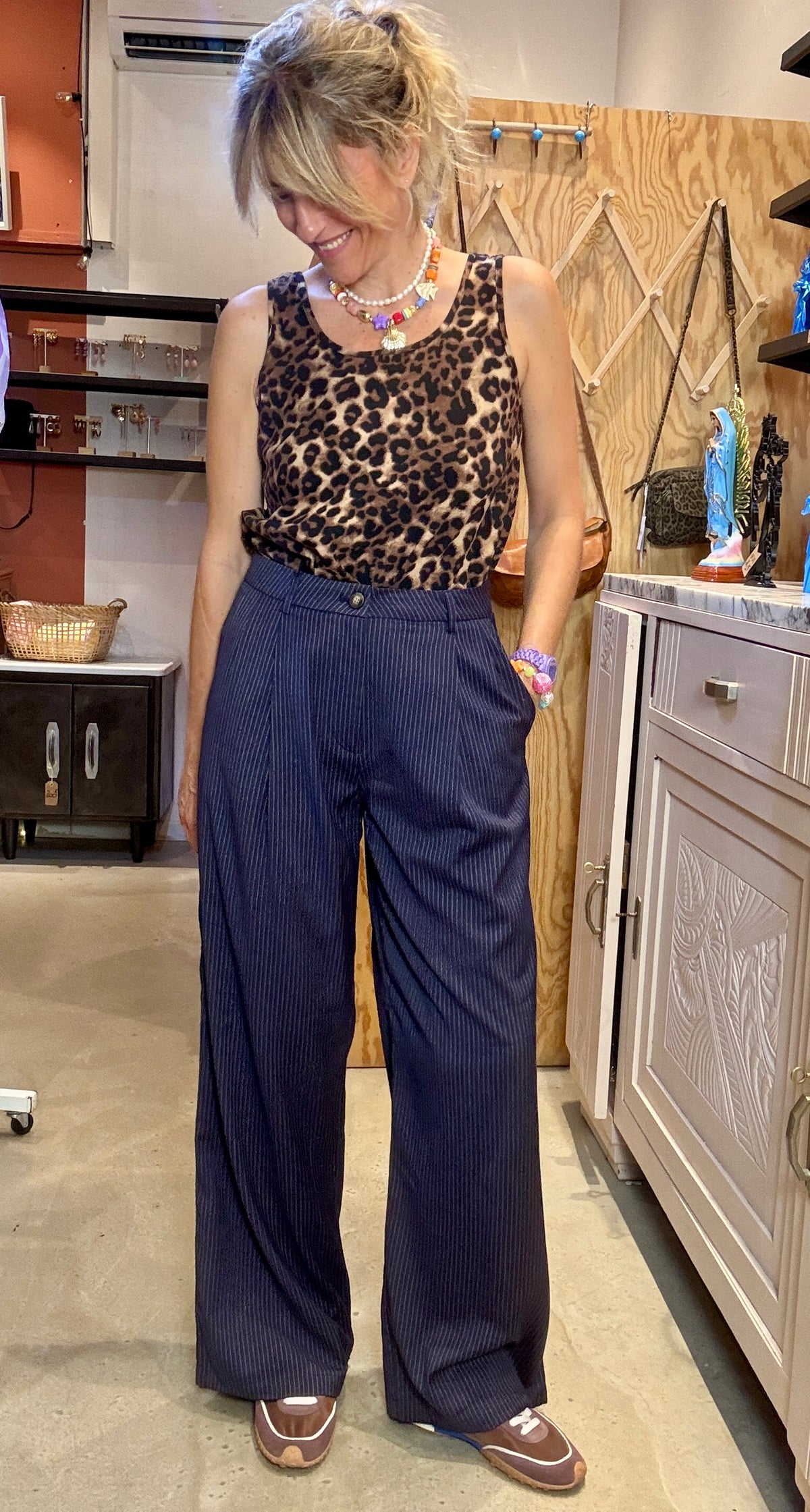 Pantalon Rooster bleu