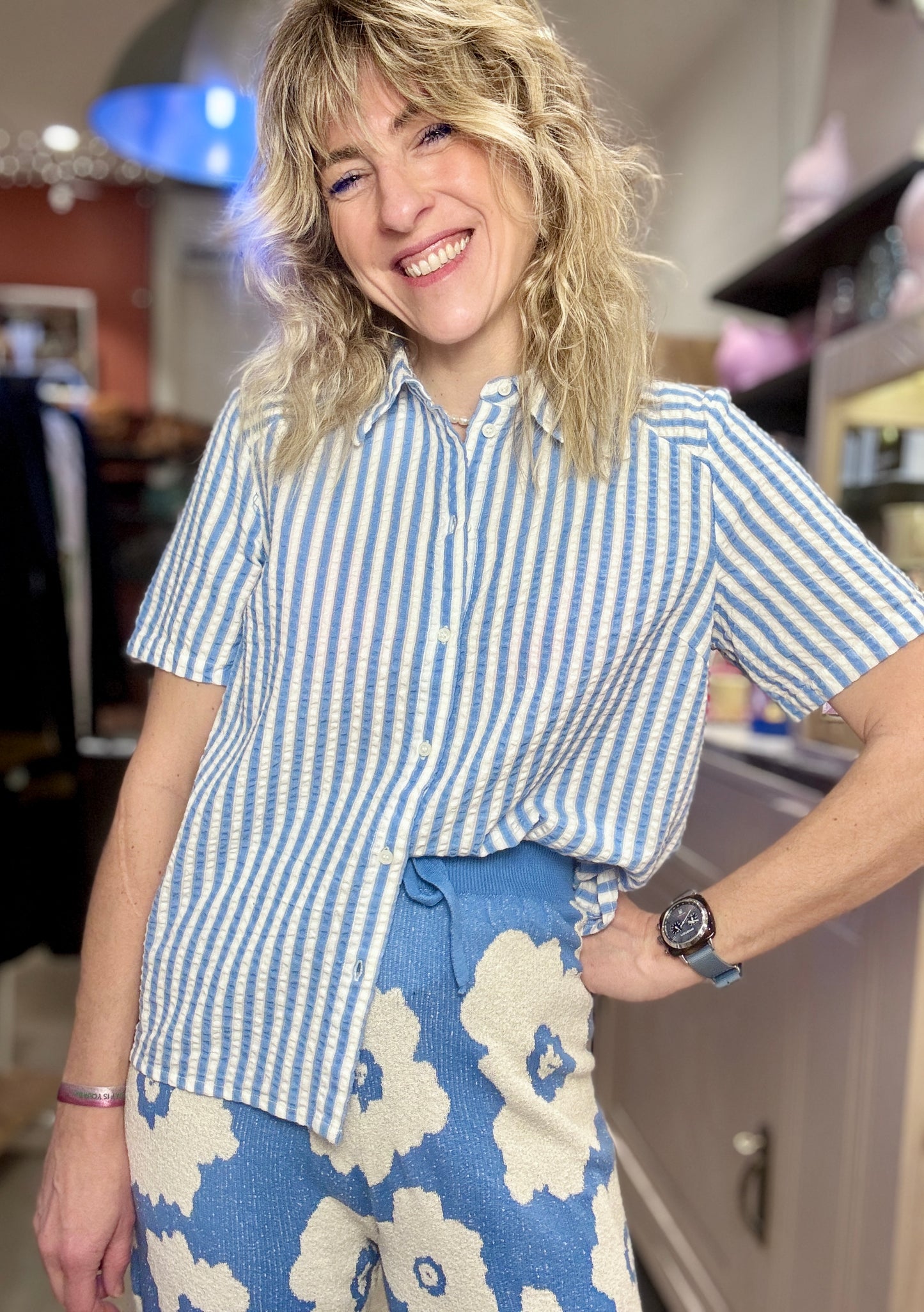 Chemise Patrick bleue