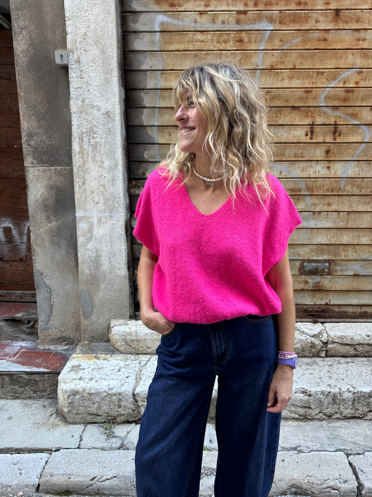 Pull Gilbert rose fluo