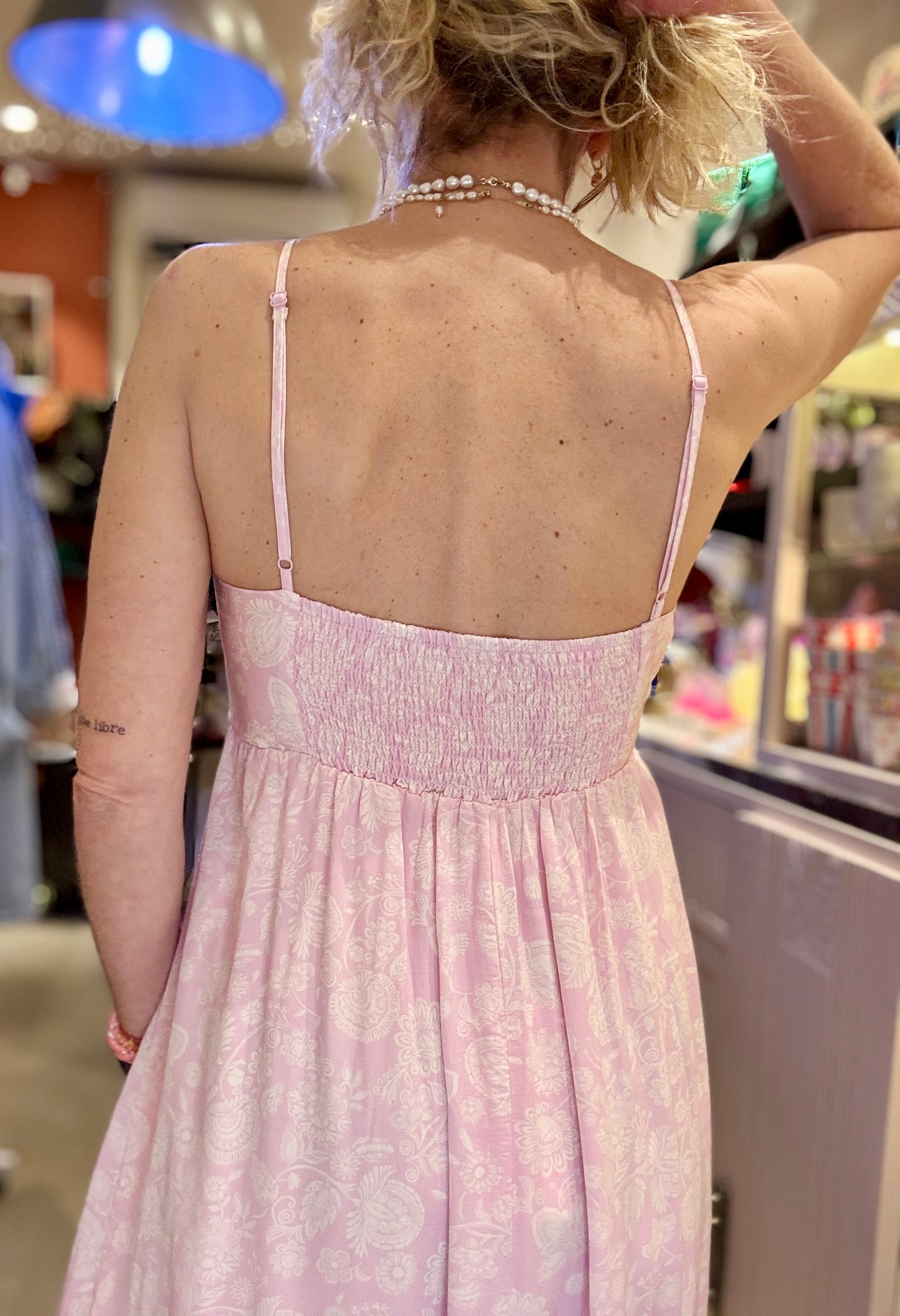 Robe Odette rose