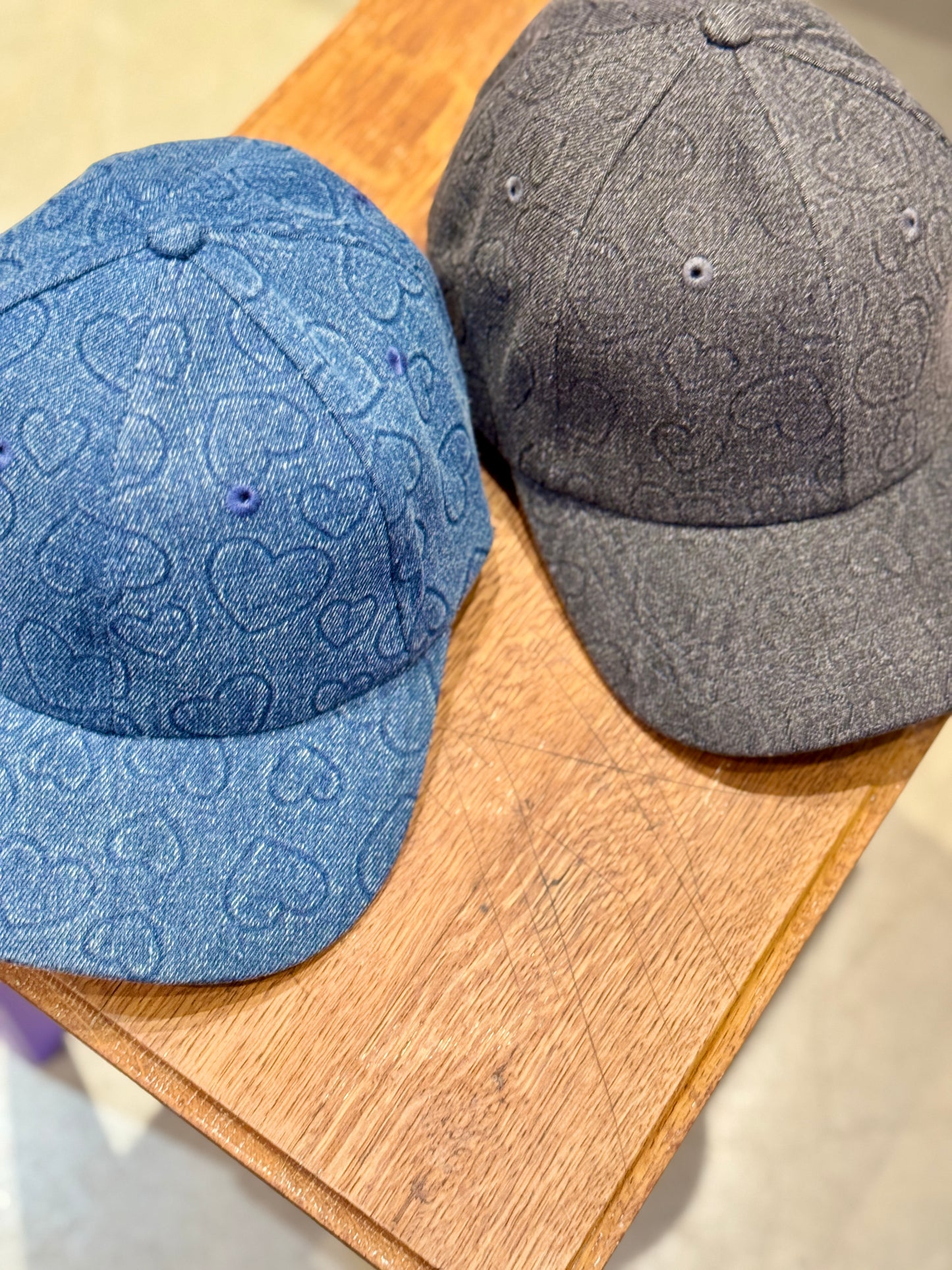 Casquette Jean Heart grise