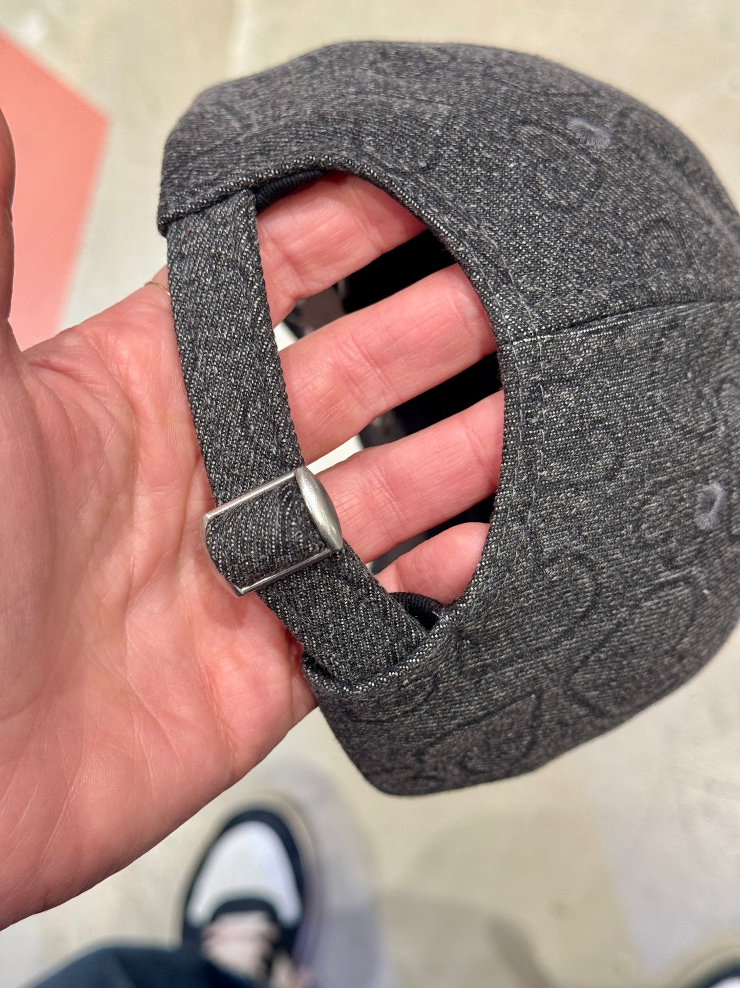 Casquette Jean Heart grise