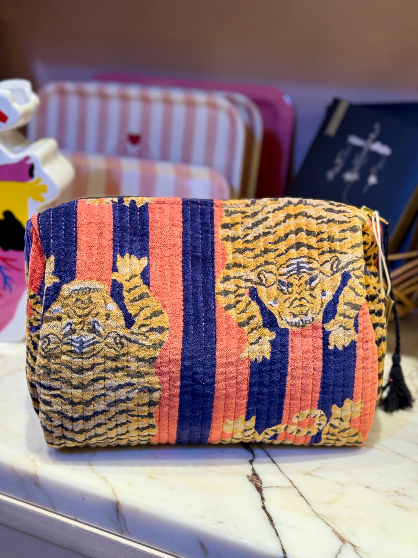 Les Pochettes Tiger marine