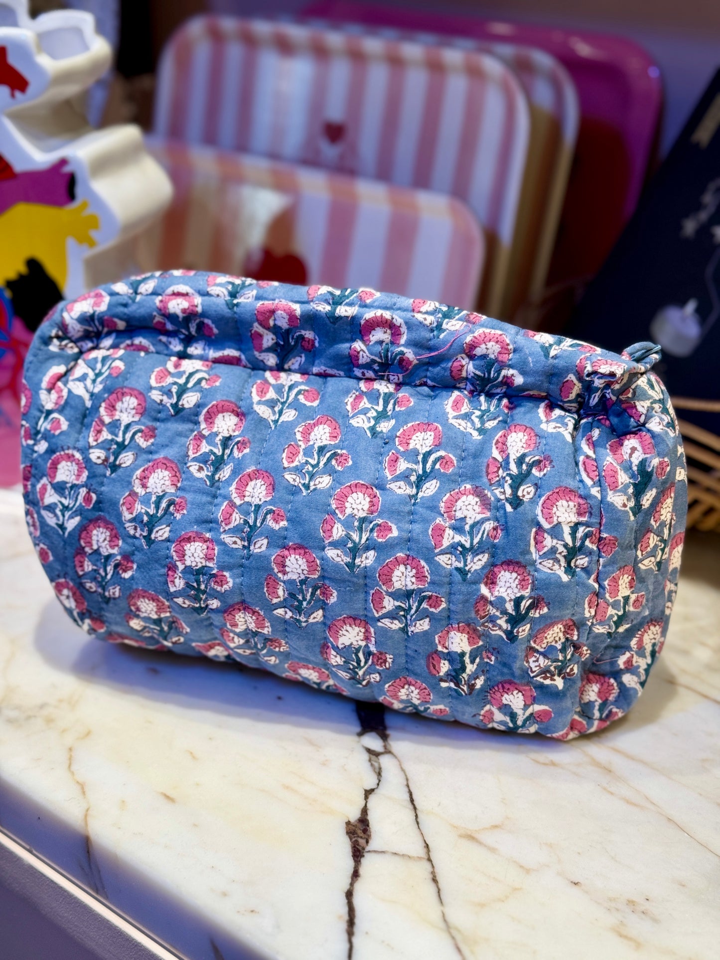 Les Pochettes India bleues