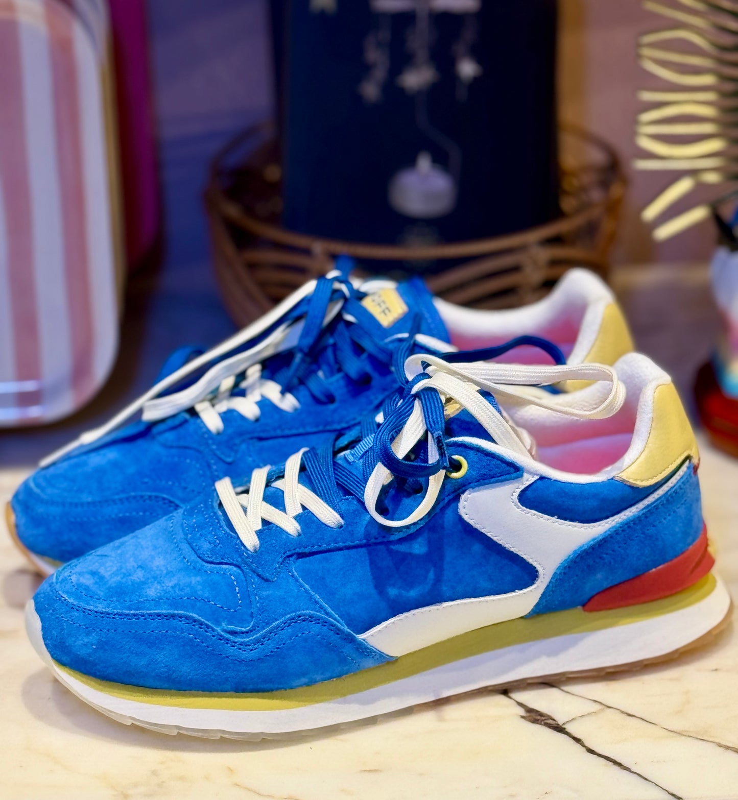 Baskets Wonder bleues