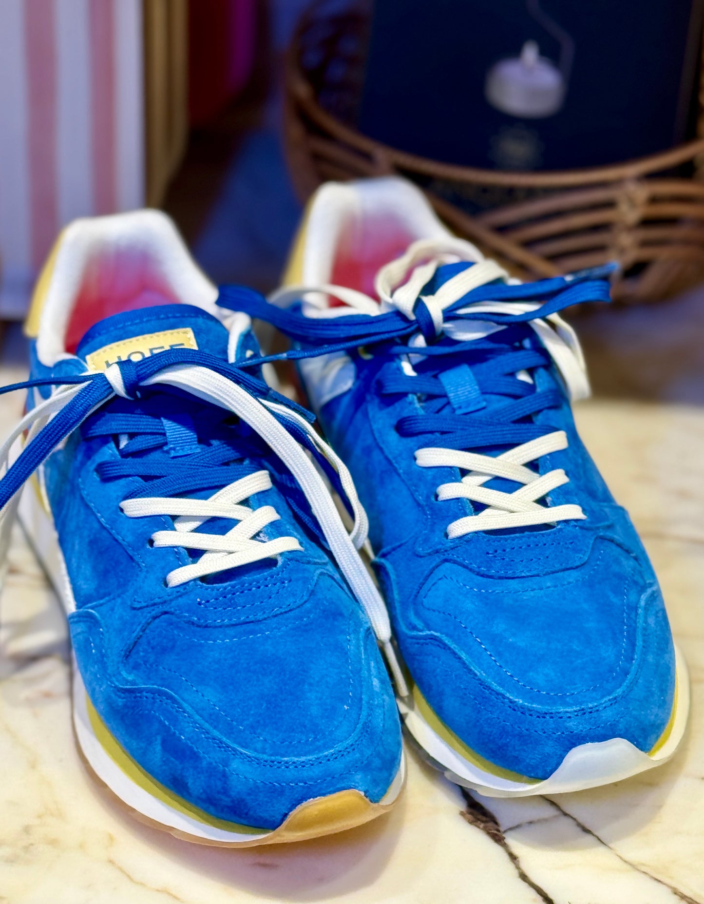 Baskets Wonder bleues