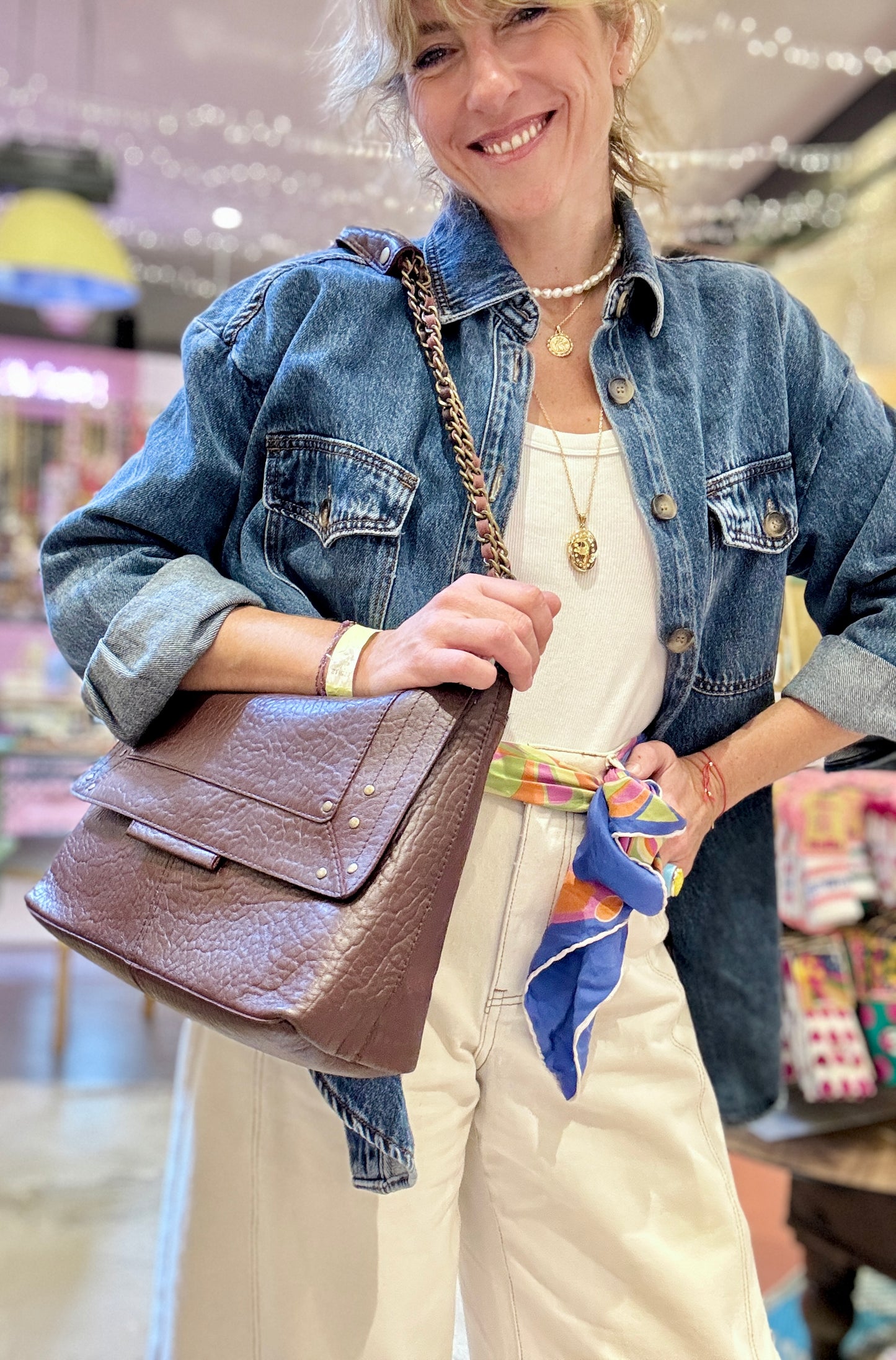 Sac Jeromino bordeaux