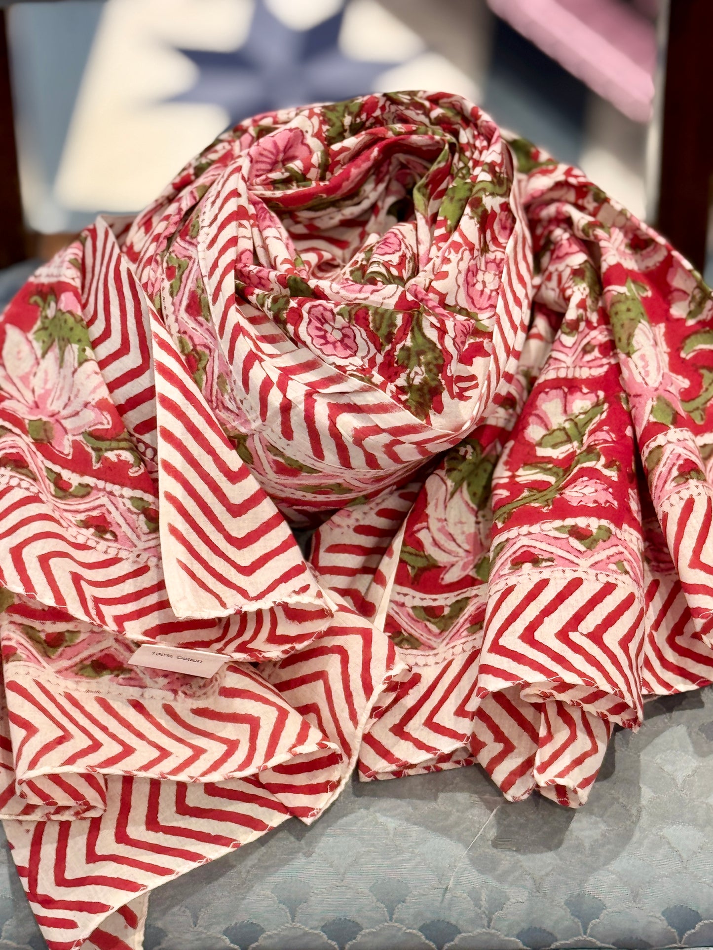 Grand foulard Indie