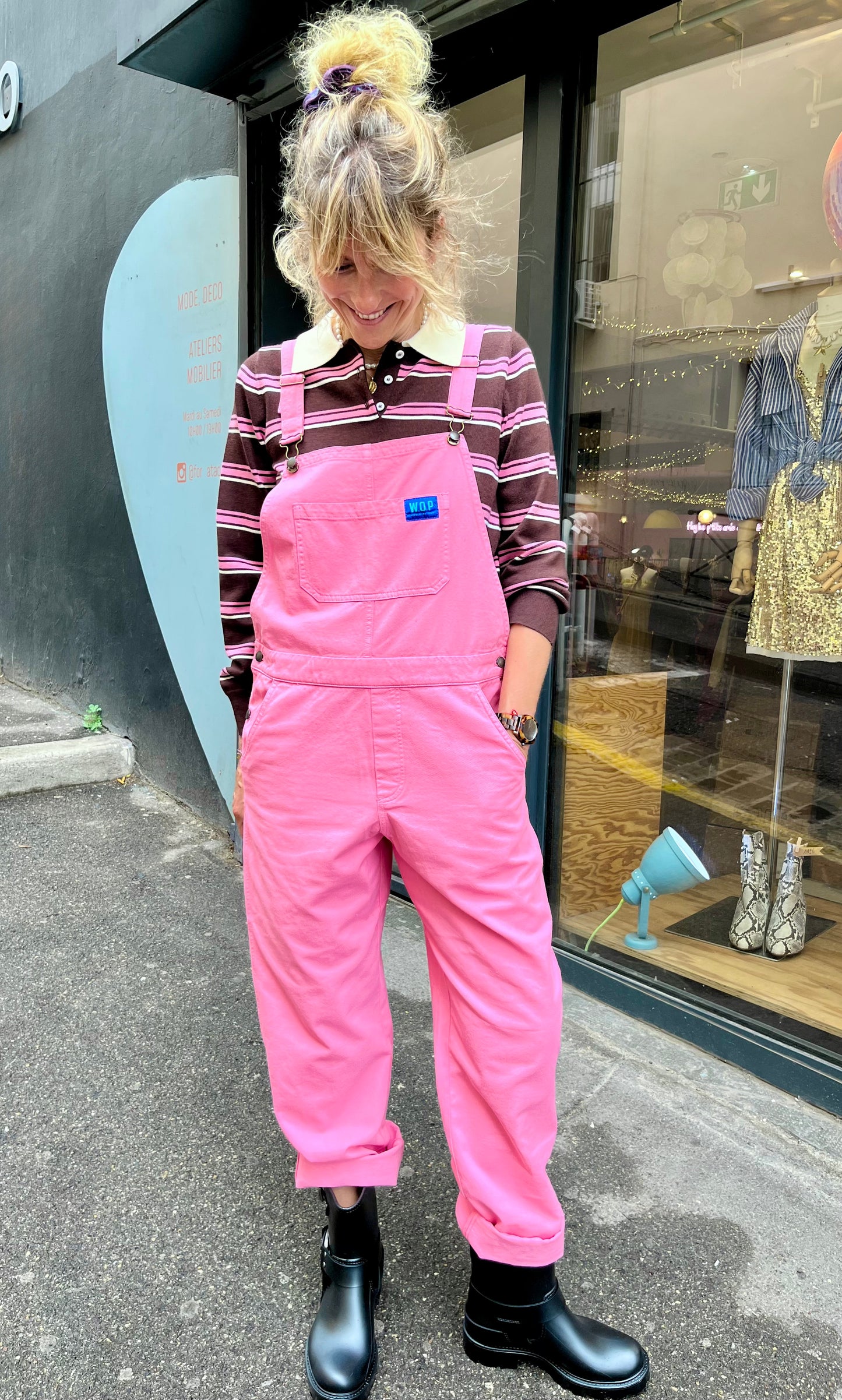 Salopette Barbapapa