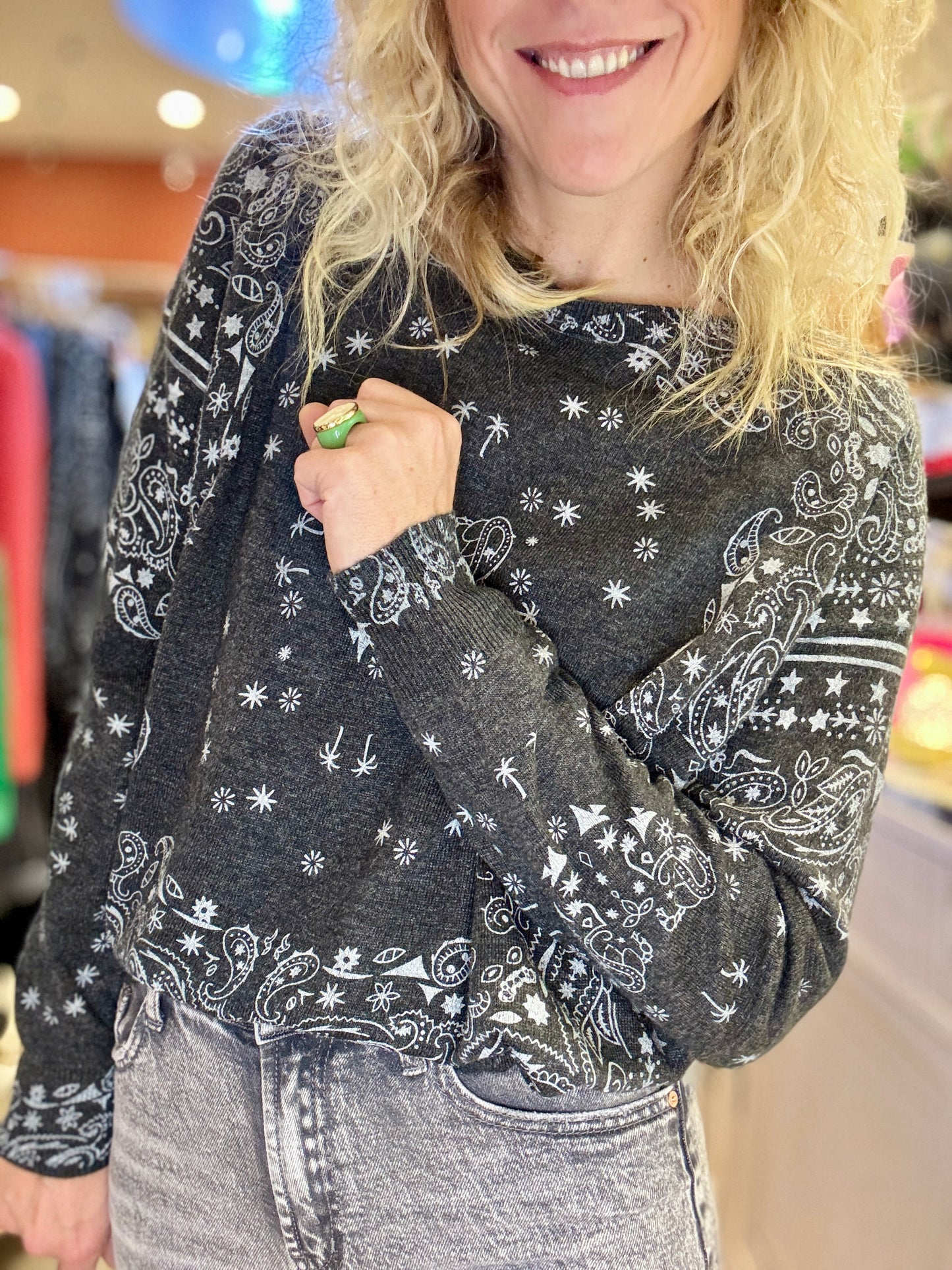 Pull Bandana anthracite