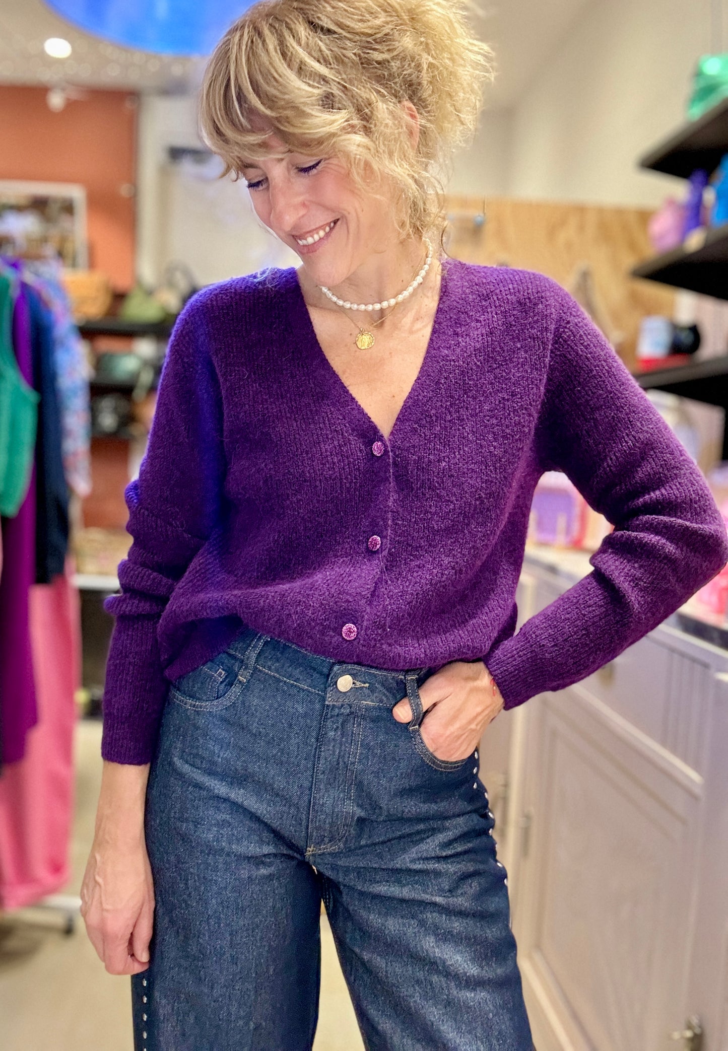 Gilet Purple