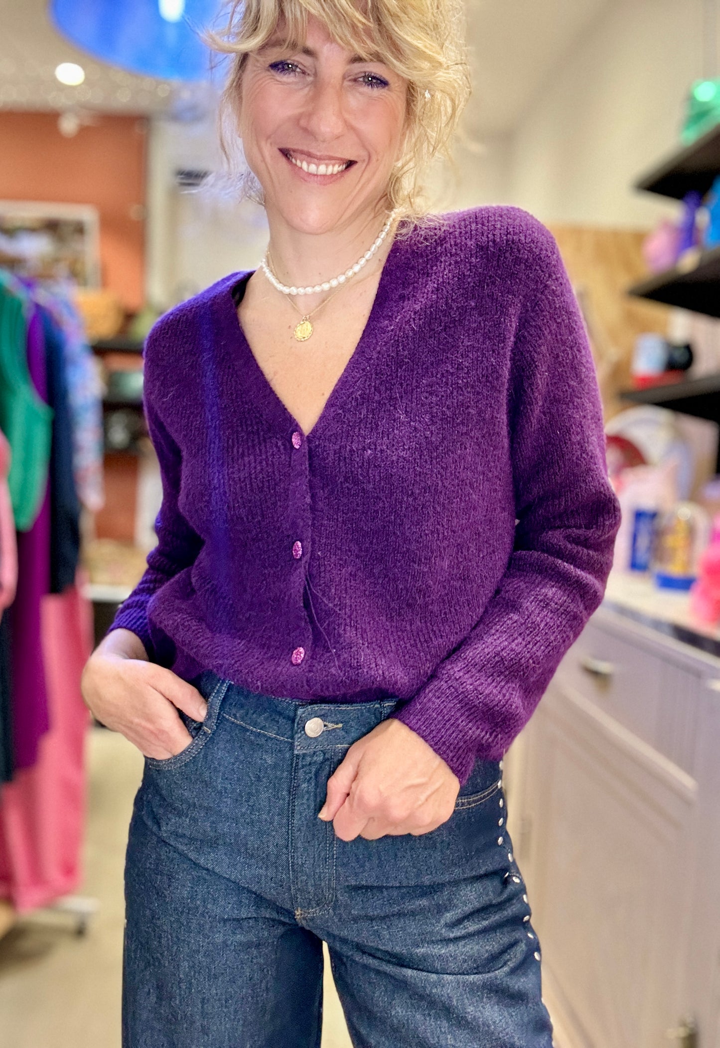 Gilet Purple