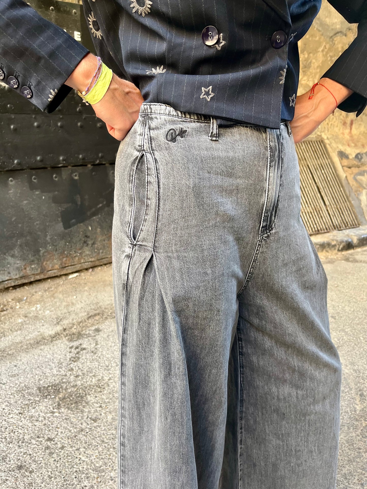 Pantalon Birdy gris