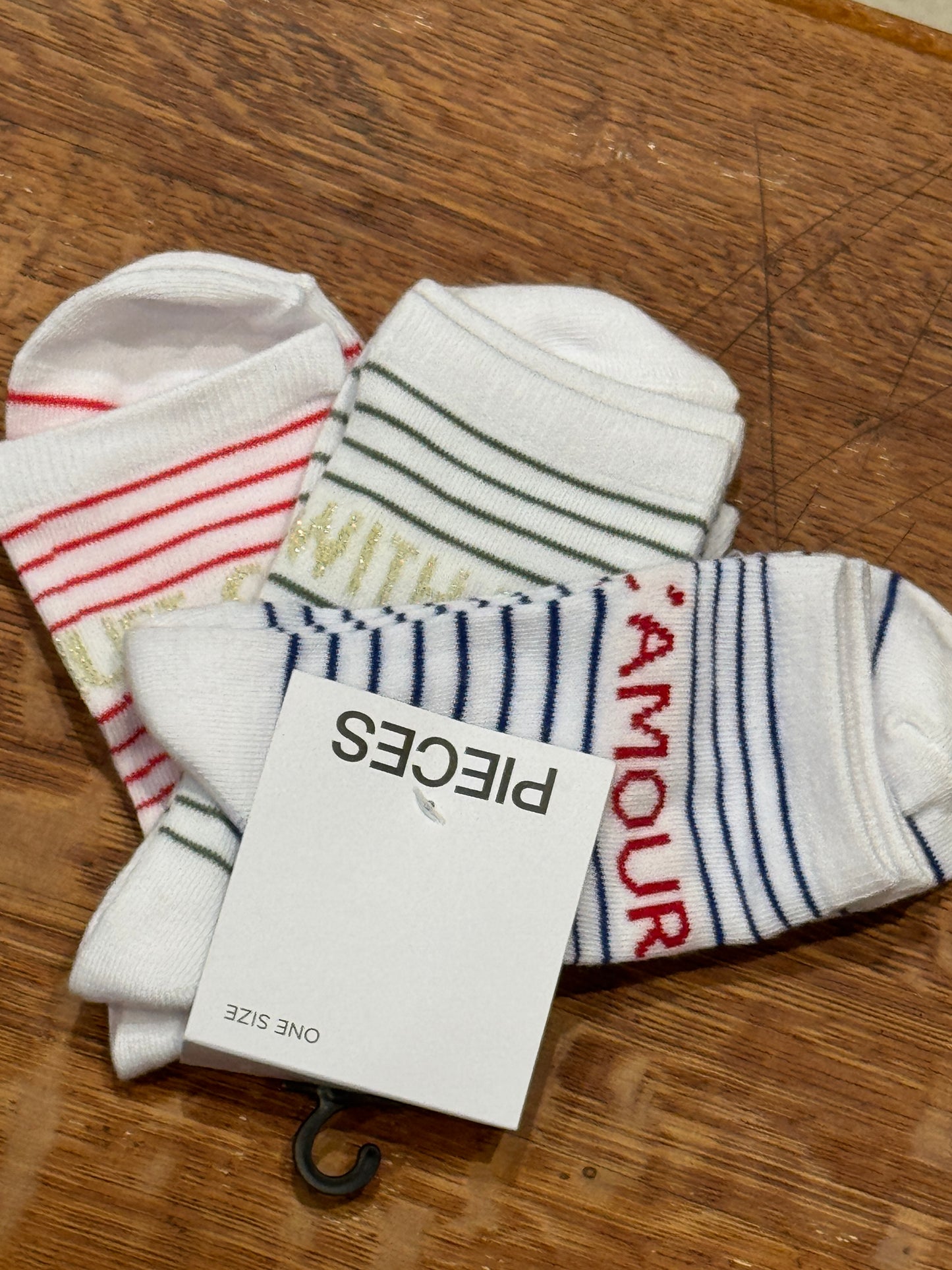 Trio de chaussettes Marin