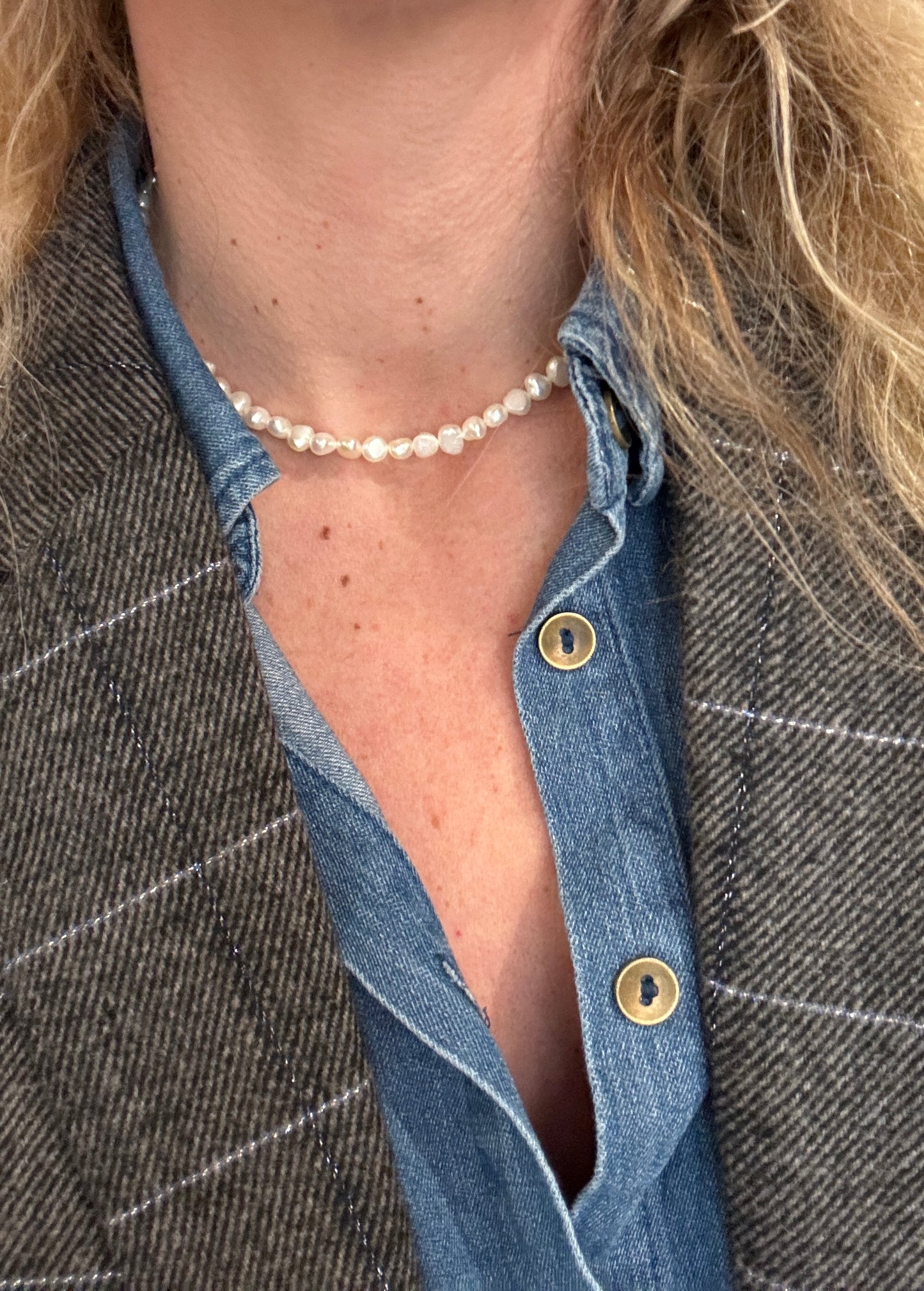 Collier pearl M