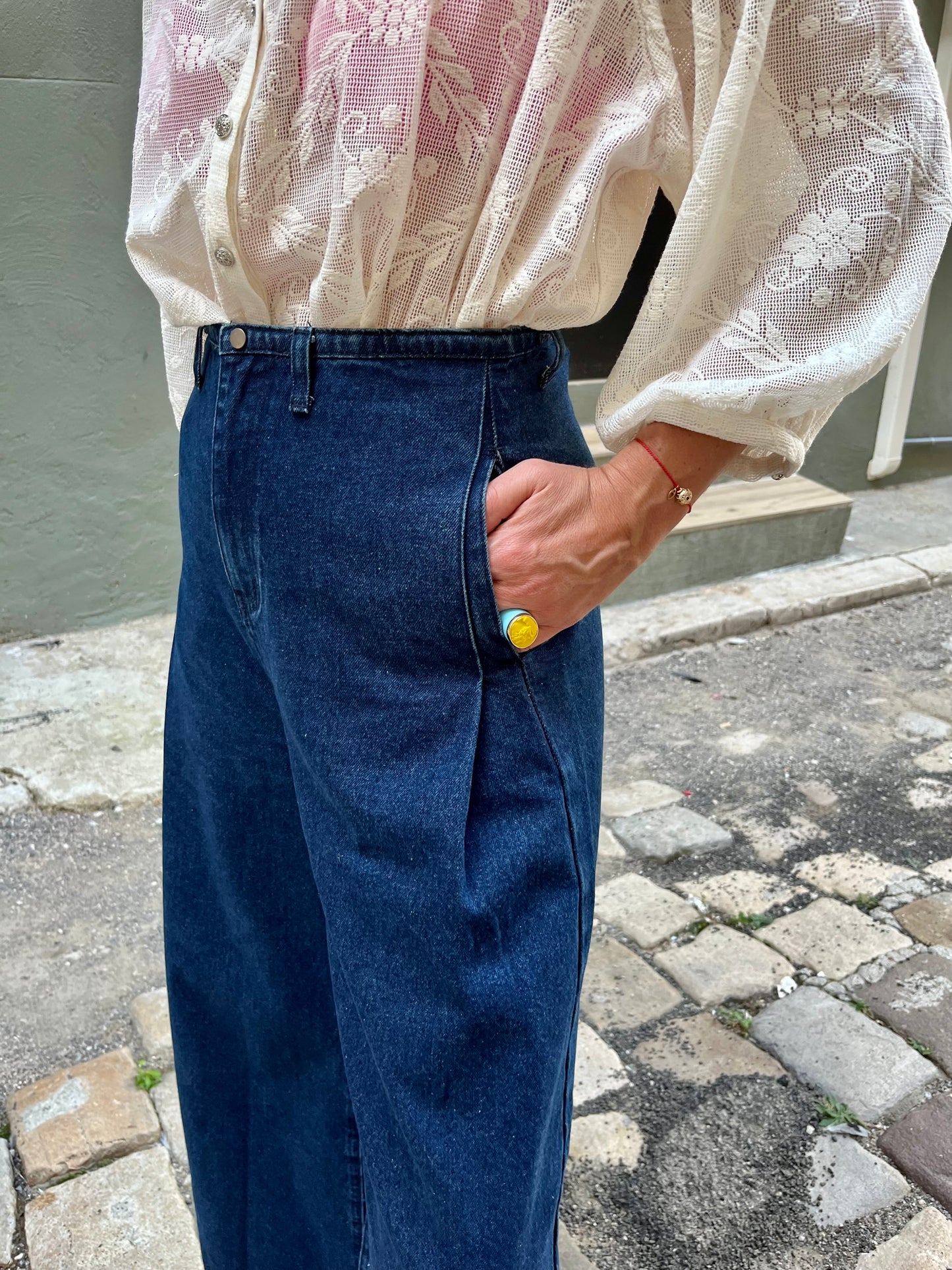Pantalon Birdy jean brut