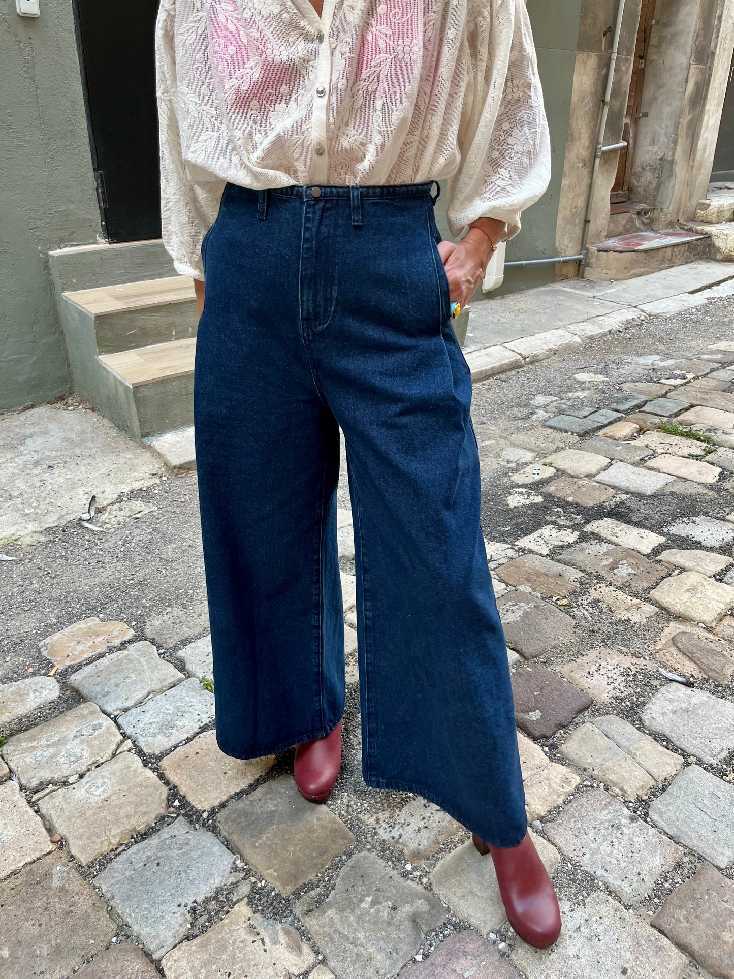 Pantalon Birdy jean brut