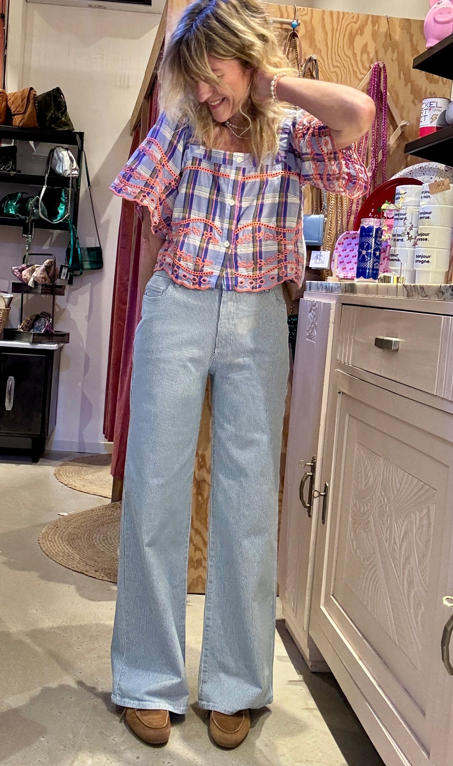 Jean Milo bleu