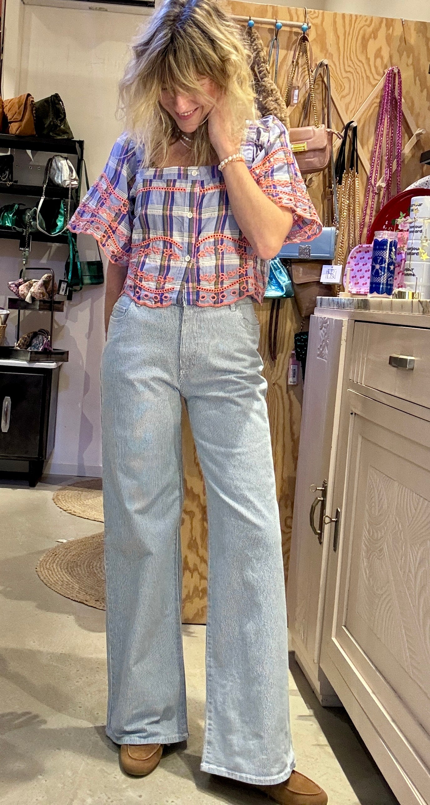 Jean Milo bleu