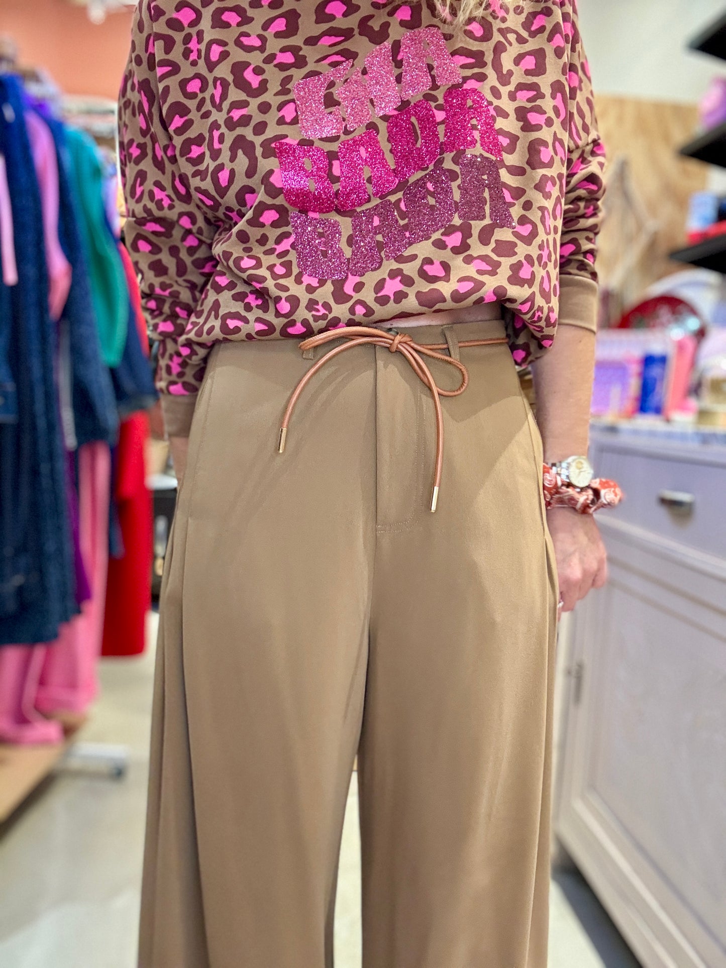 Pantalon Birdy camel