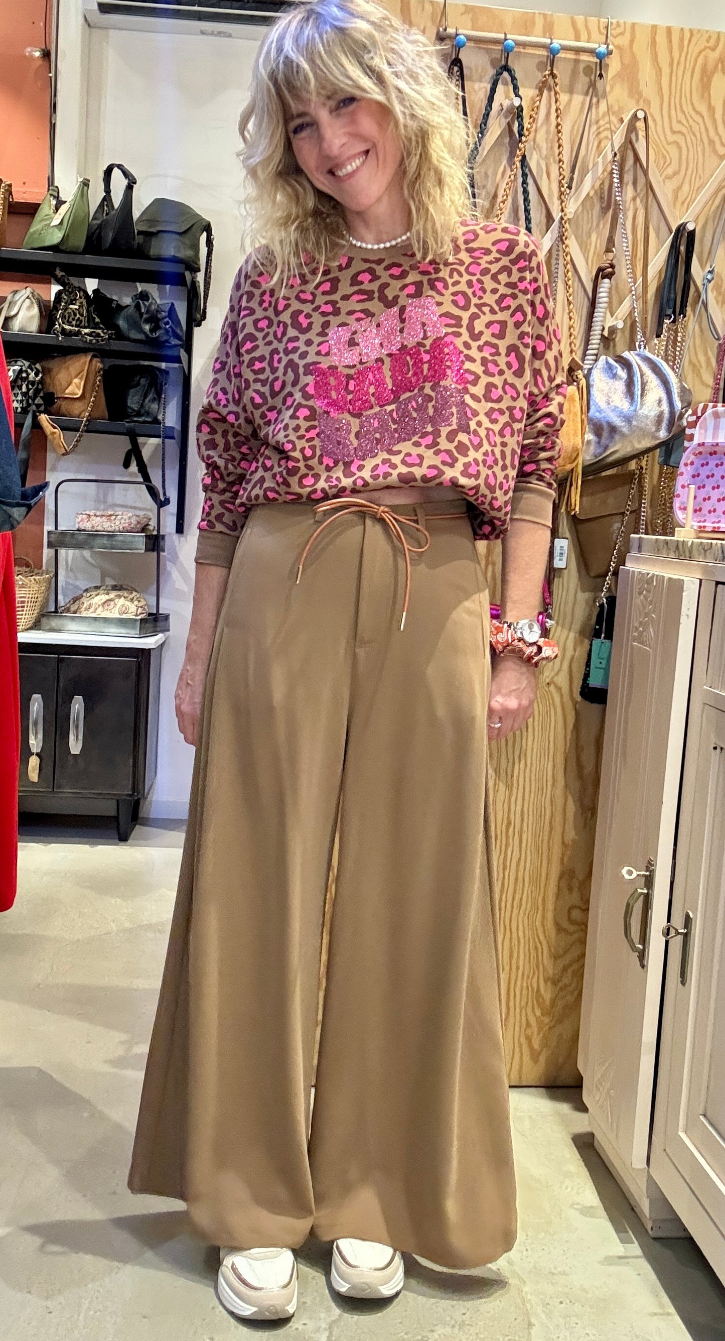 Pantalon Birdy camel