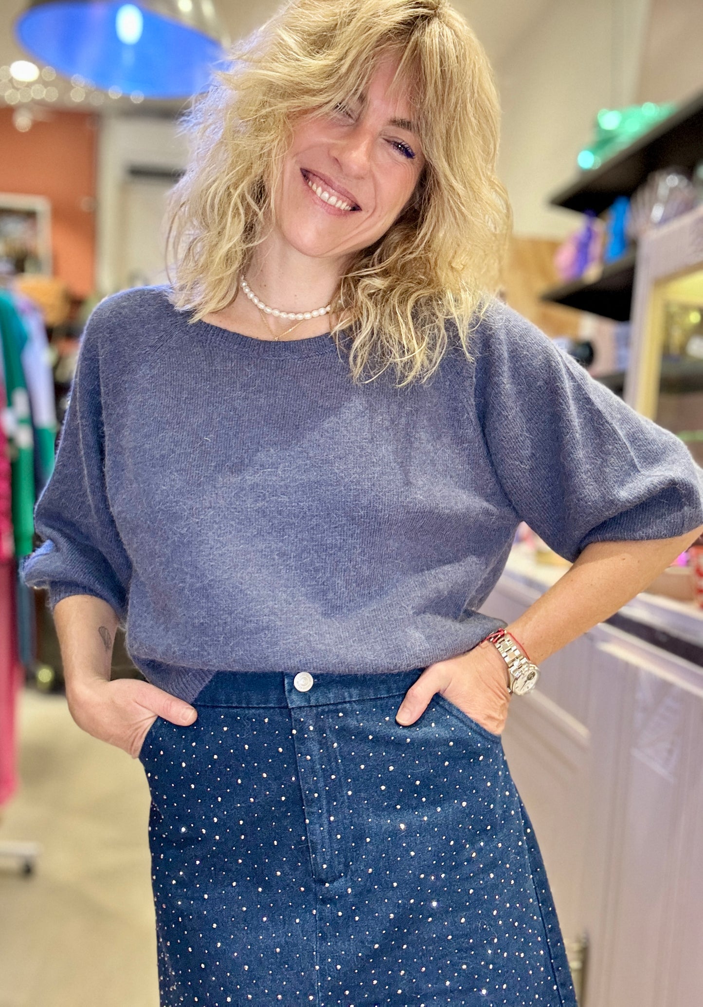 Pull Maeva bleu