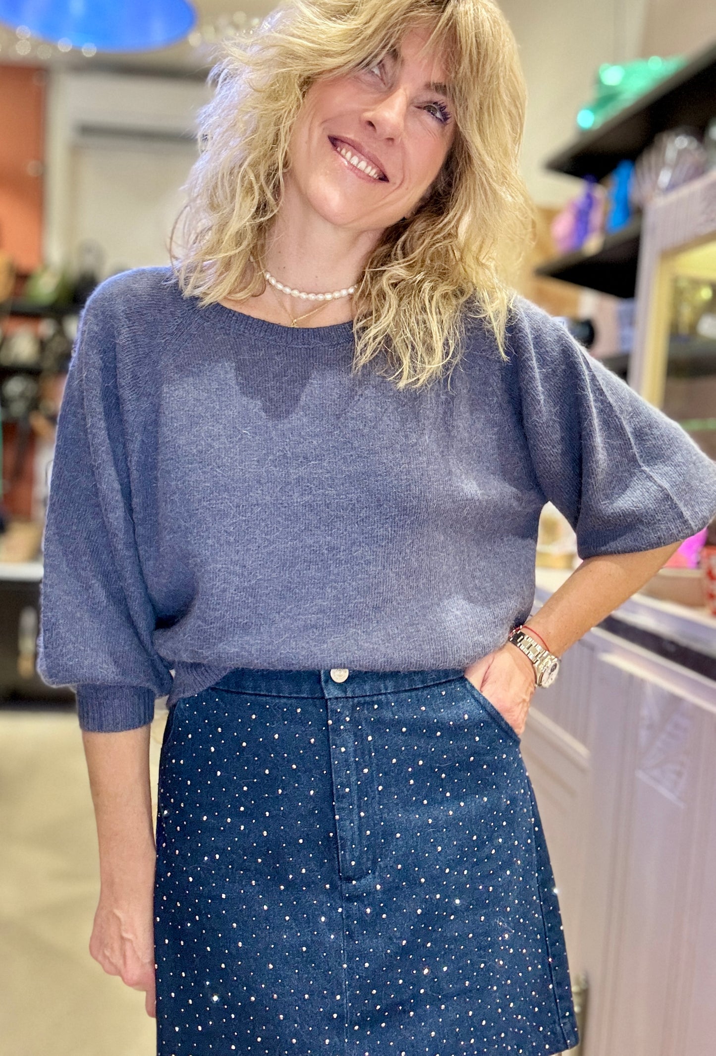 Pull Maeva bleu