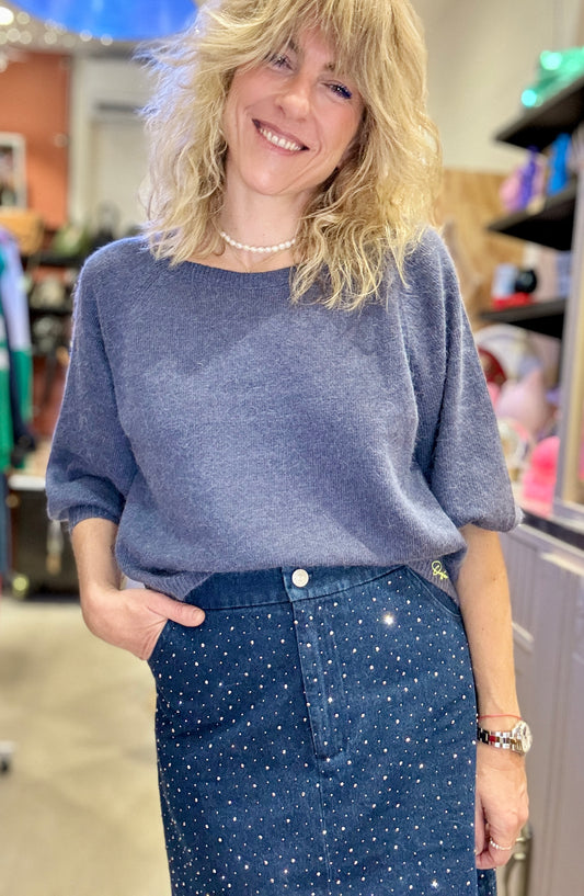 Pull Maeva bleu