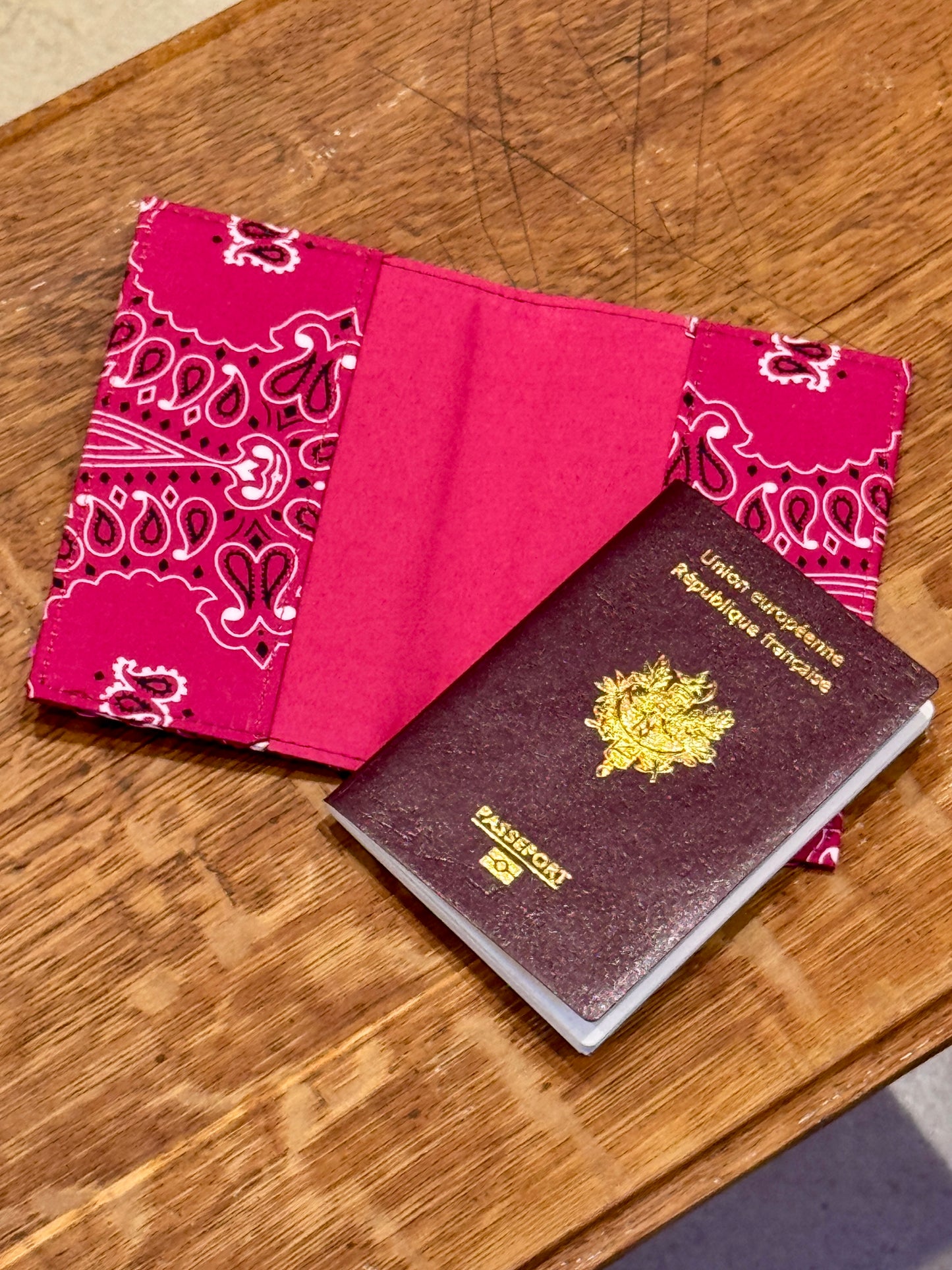 Protège passeport Bandana