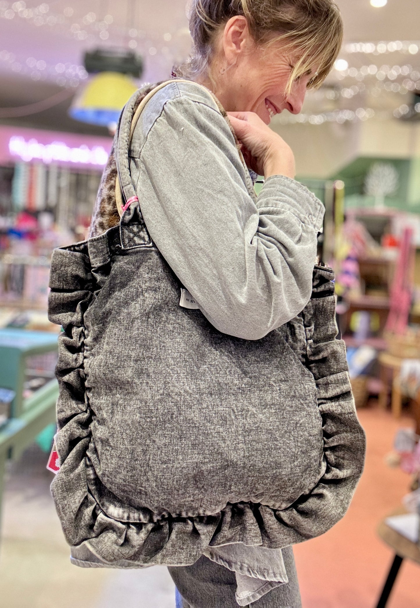 Sac Froufrou gris
