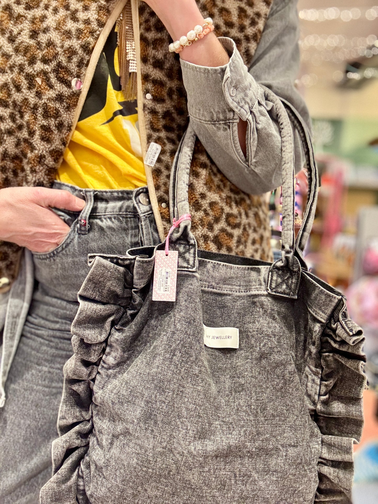 Sac Froufrou gris