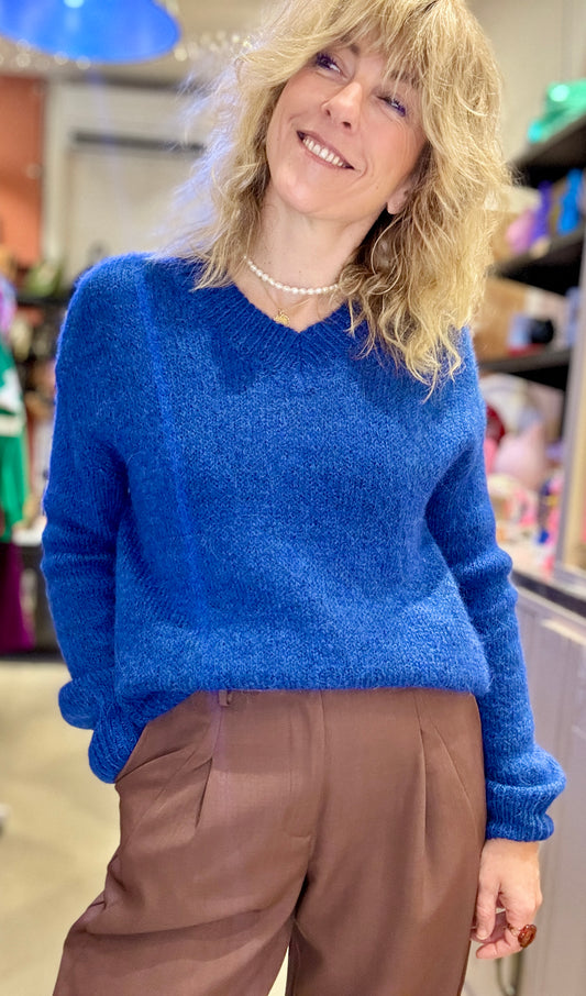Pull Bisounours bleu