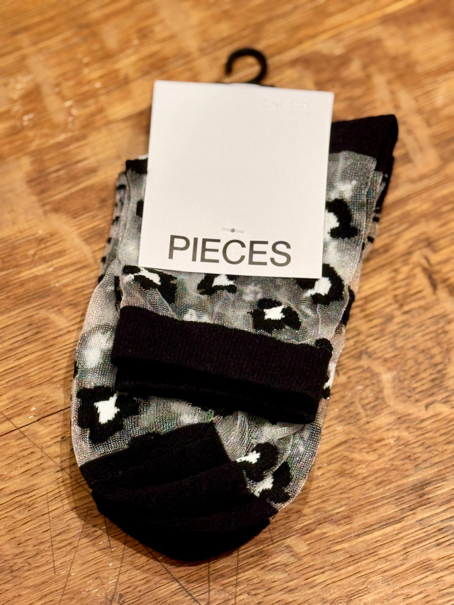 Duo de chaussettes transparentes