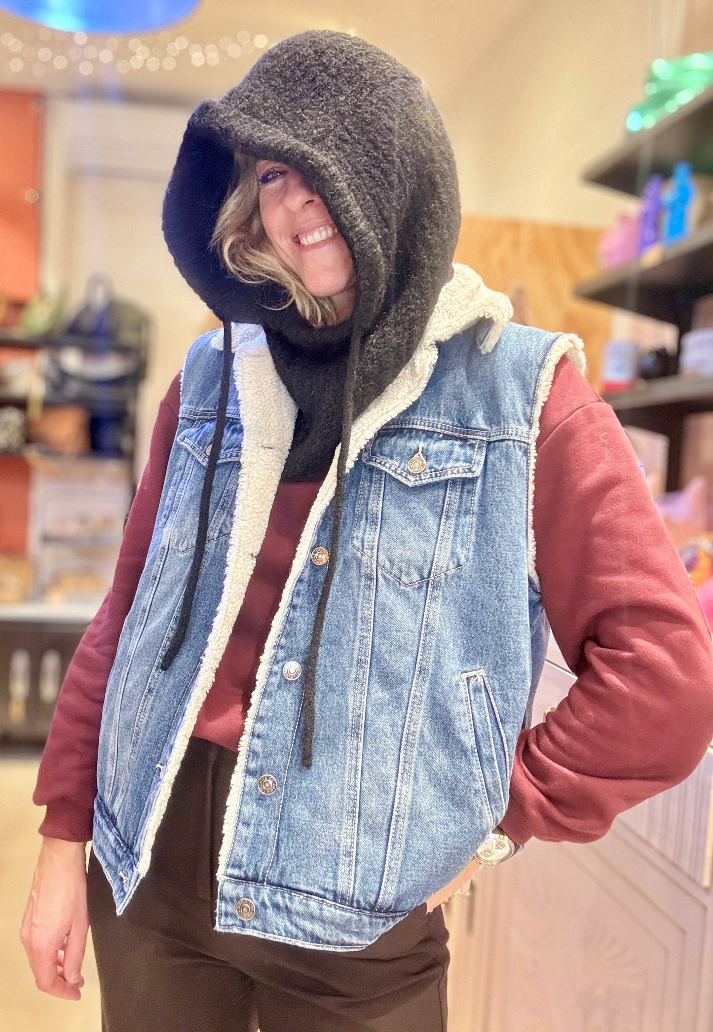 Cagoule Fous Ta Cagoule noire