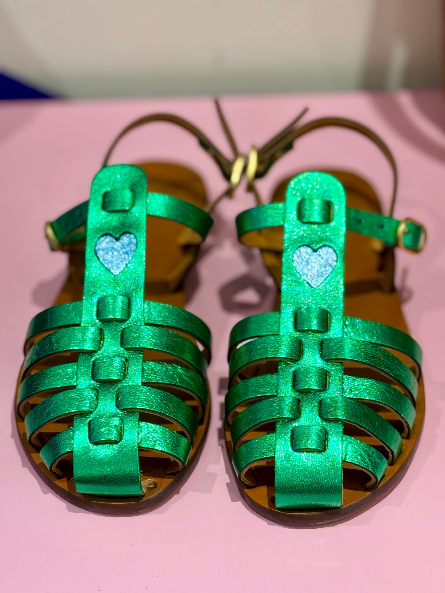 Sandales Fisherman Funky Green