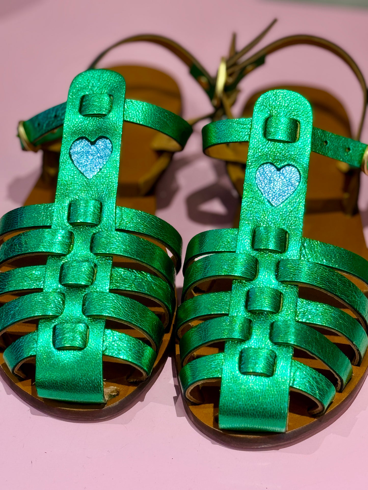 Sandales Fisherman Funky Green