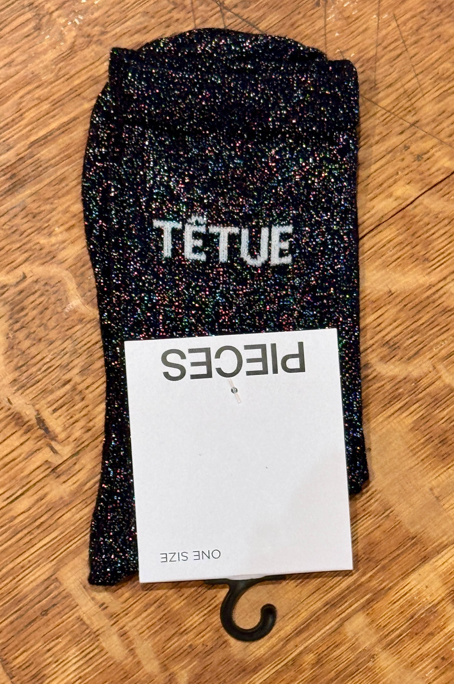 Chaussettes Paillettes mots doux !