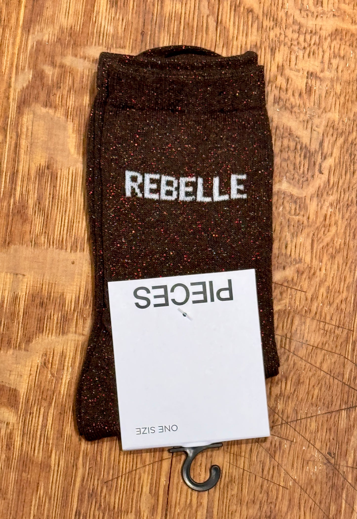 Chaussettes Paillettes mots doux !