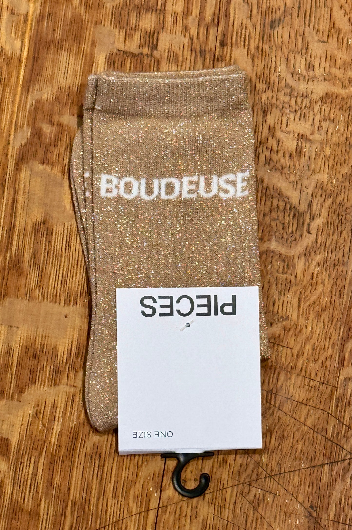 Chaussettes Paillettes mots doux !