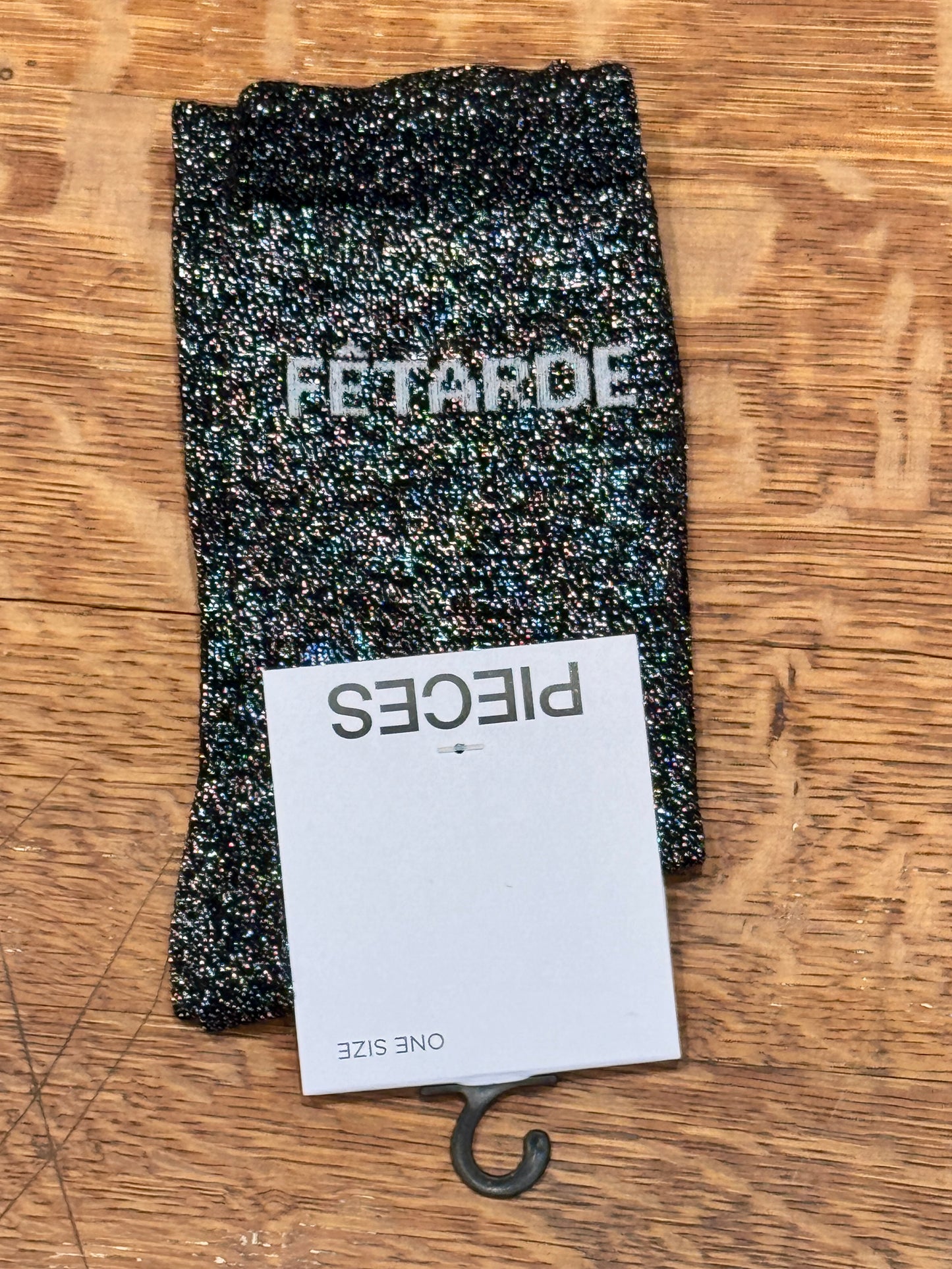 Chaussettes Paillettes mots doux !