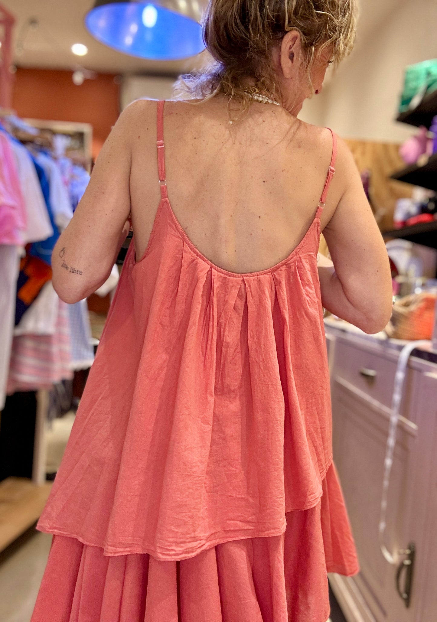 Robe Essentielle corail