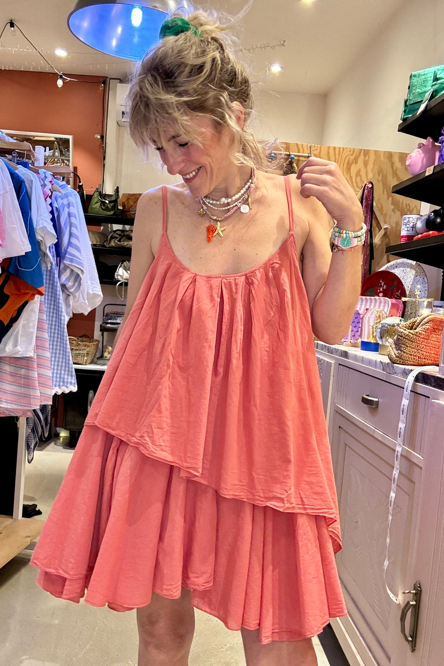 Robe Essentielle corail