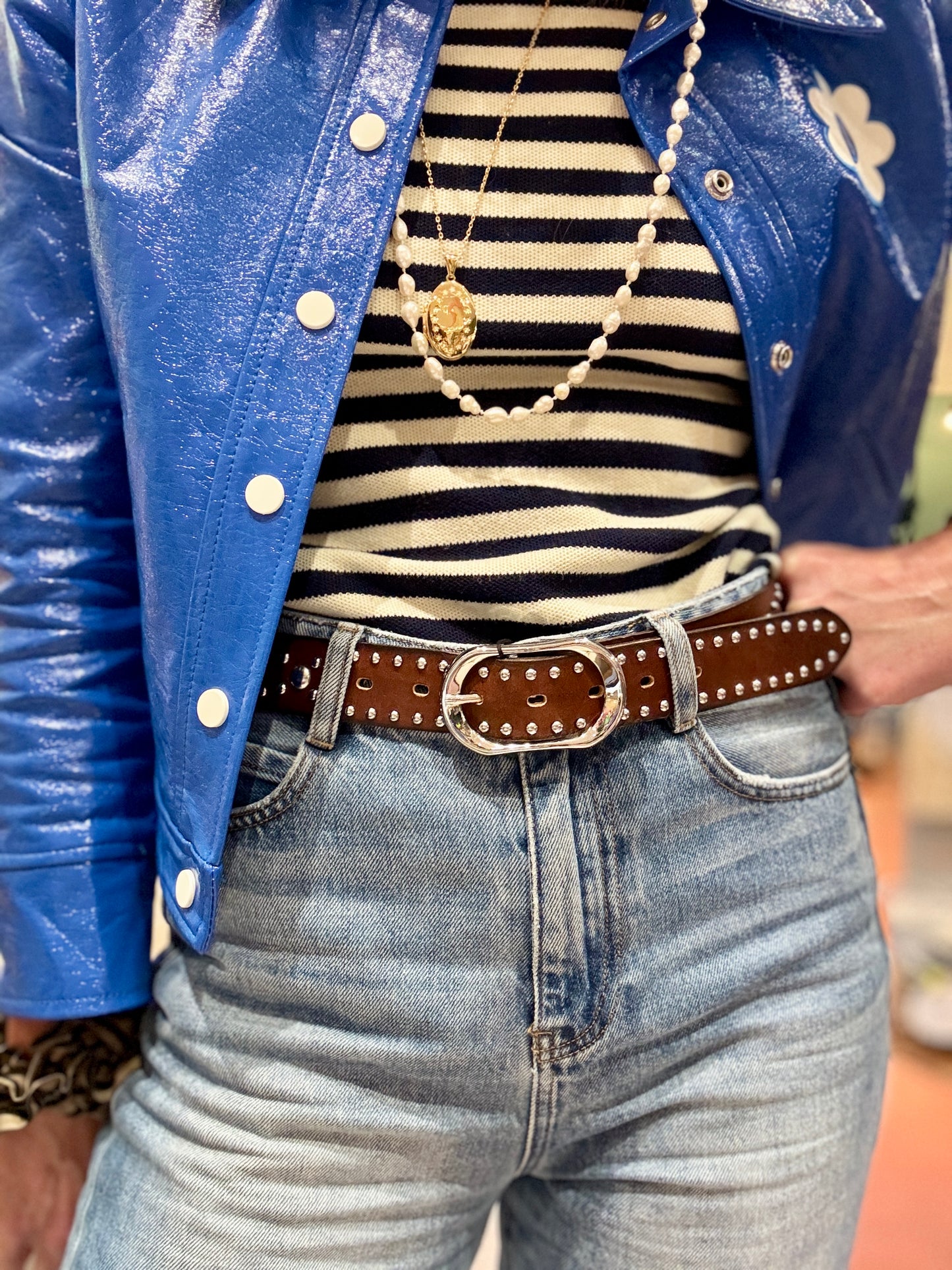 Ceinture Johnny marron