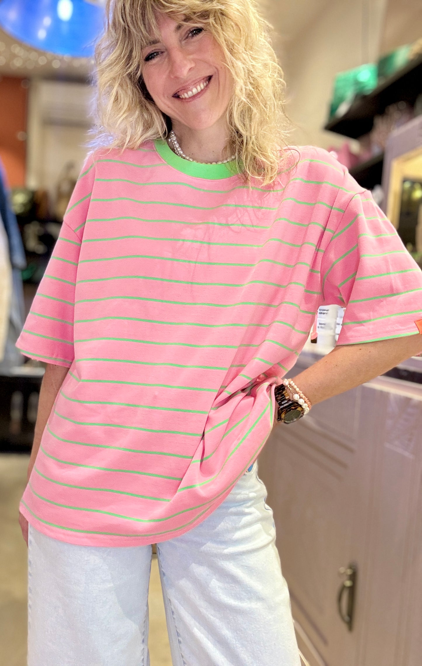 T-Shirt Punky rose