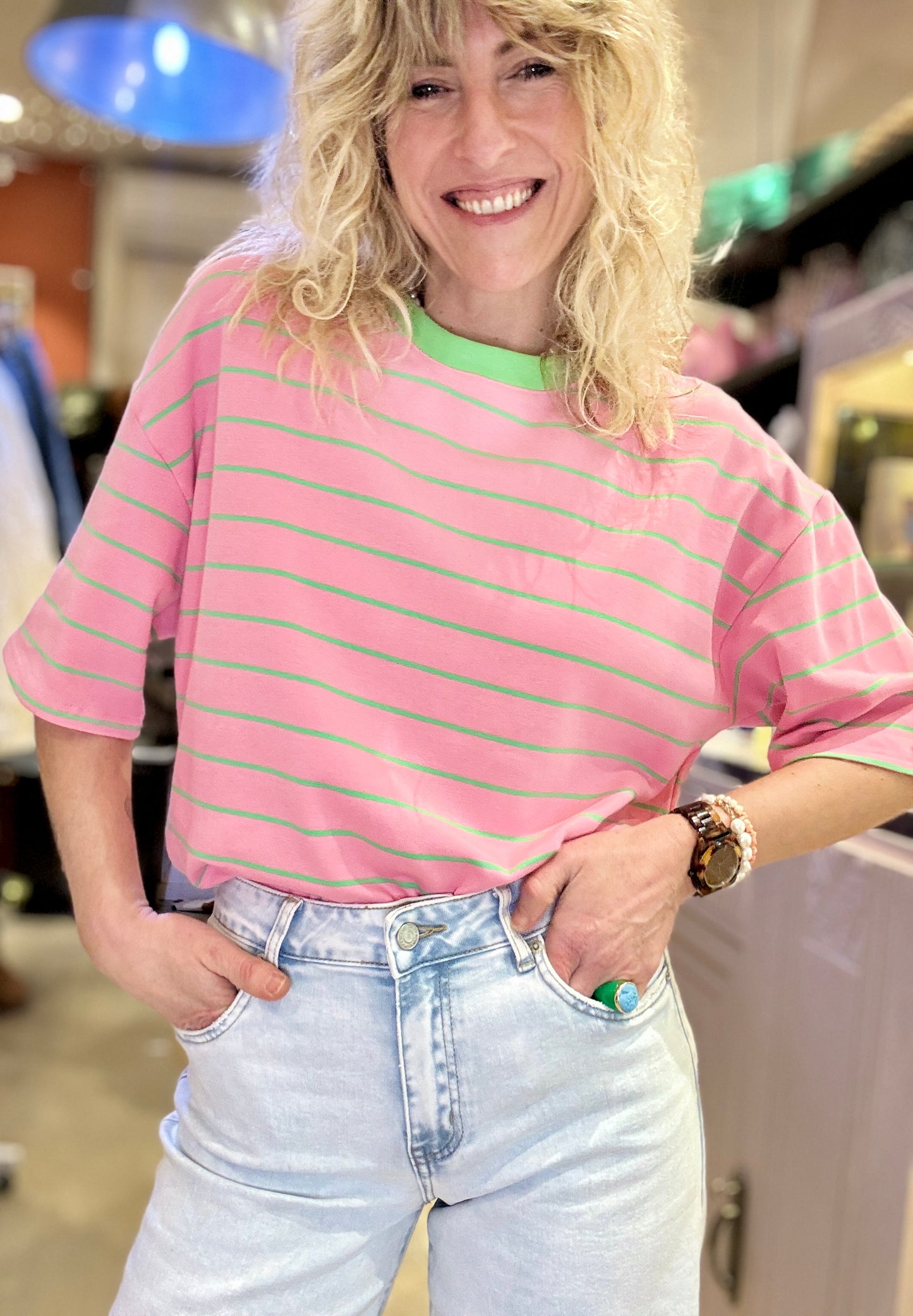 T-Shirt Punky rose